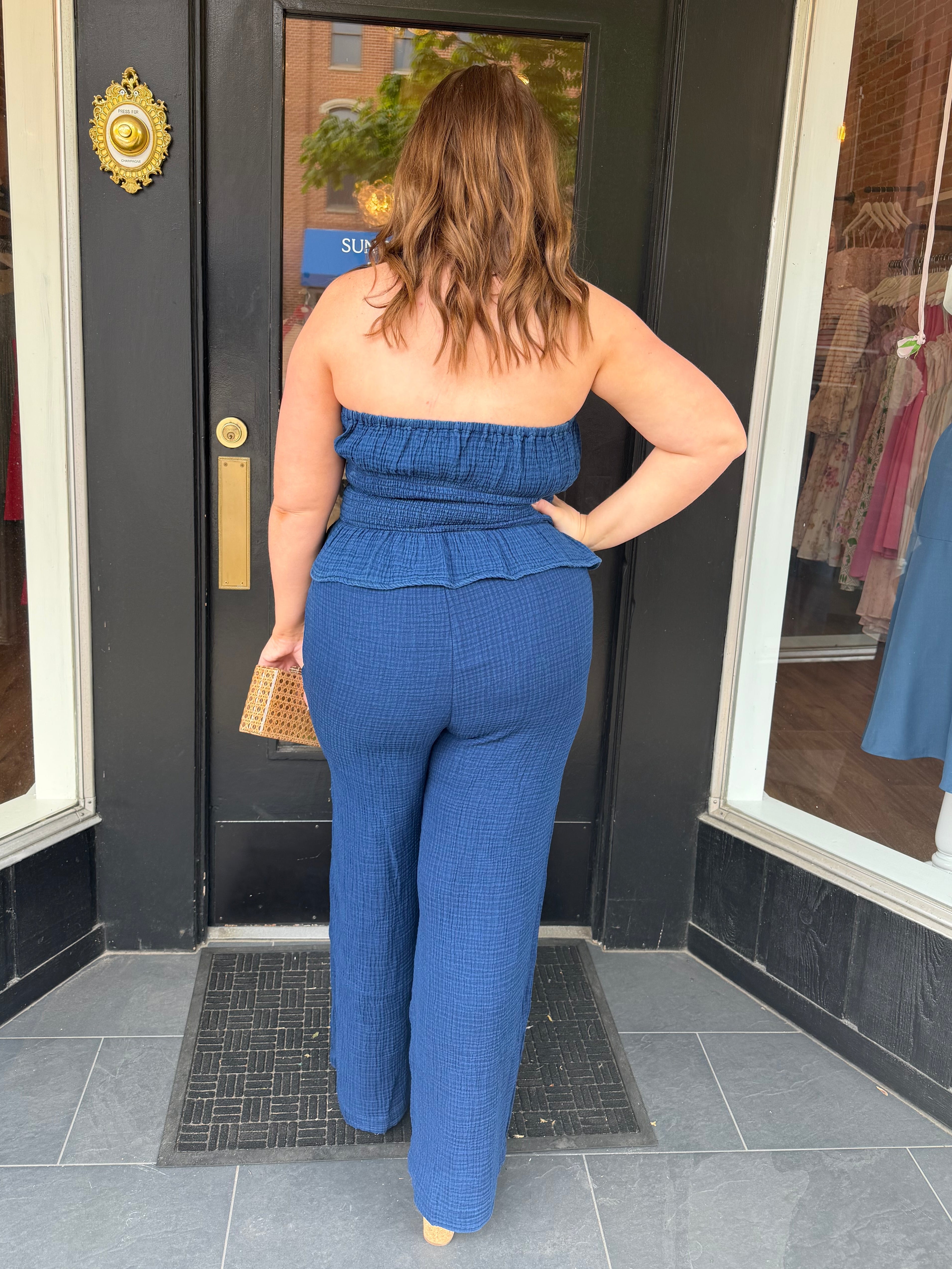 Harbor Strapless Top