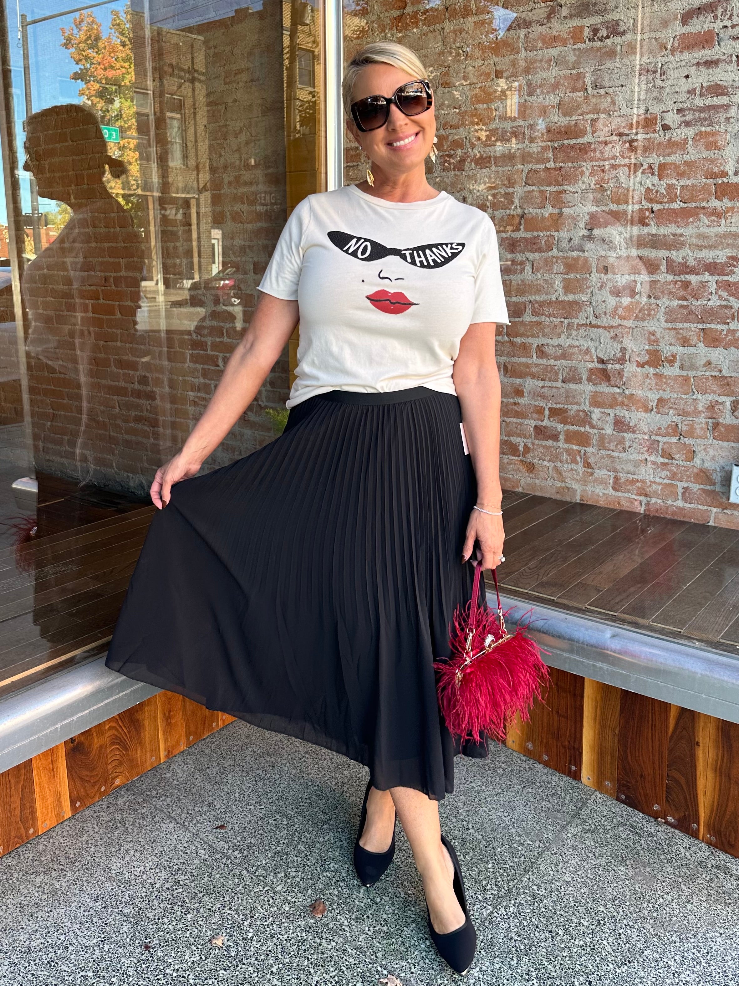 Charlotte Pleated Skirt