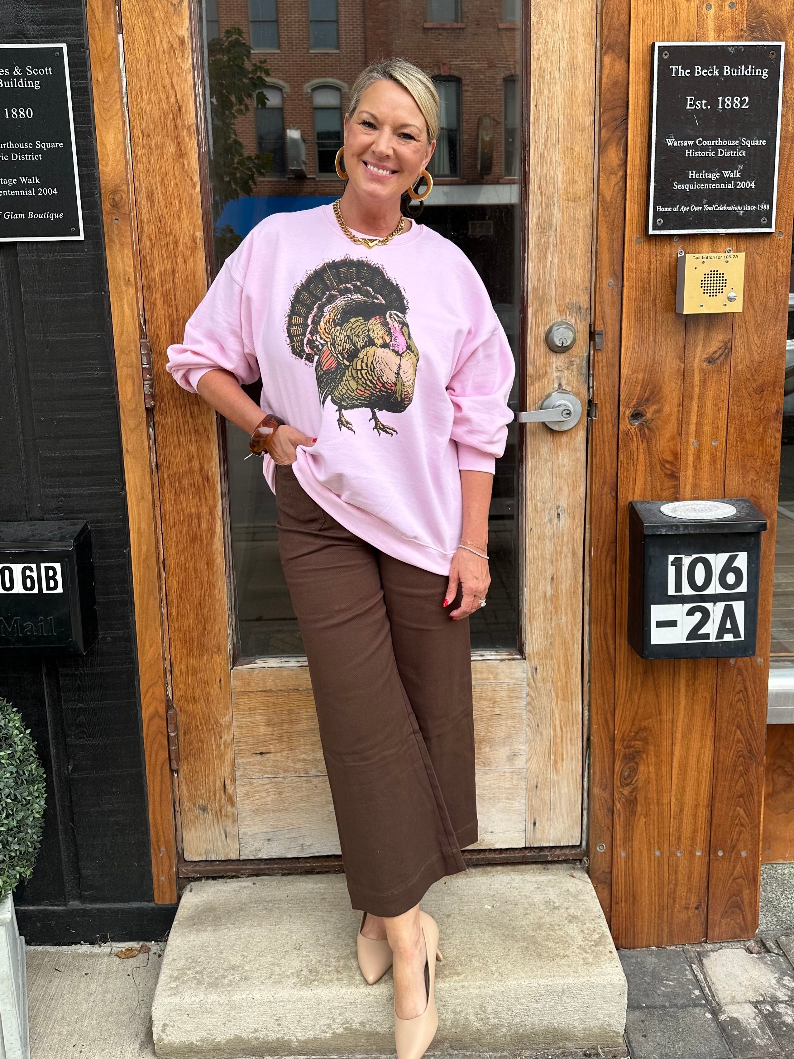 Talk Turkey to Me Sweatshirt