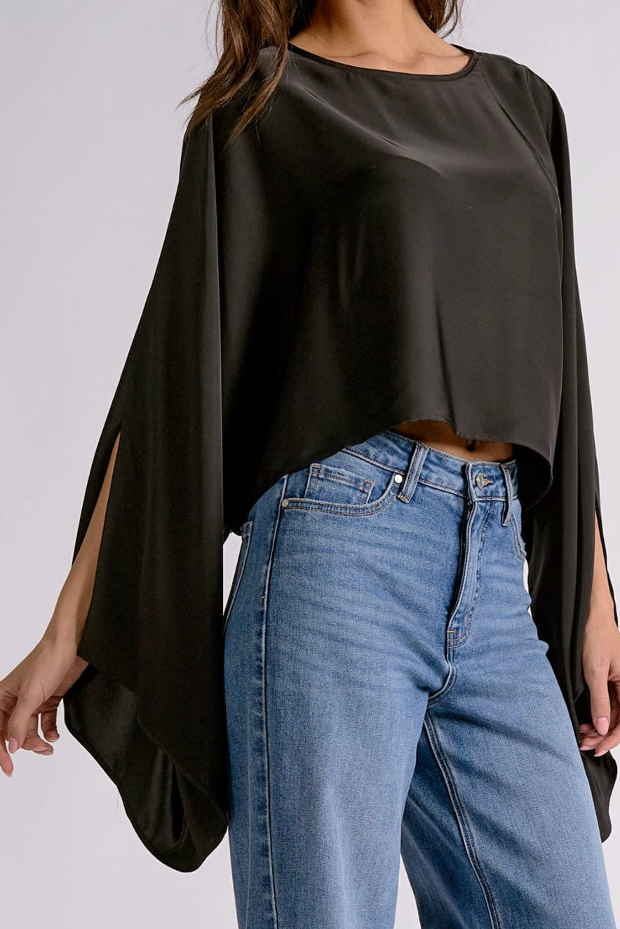 The Effortless Elegance Satin Blouse