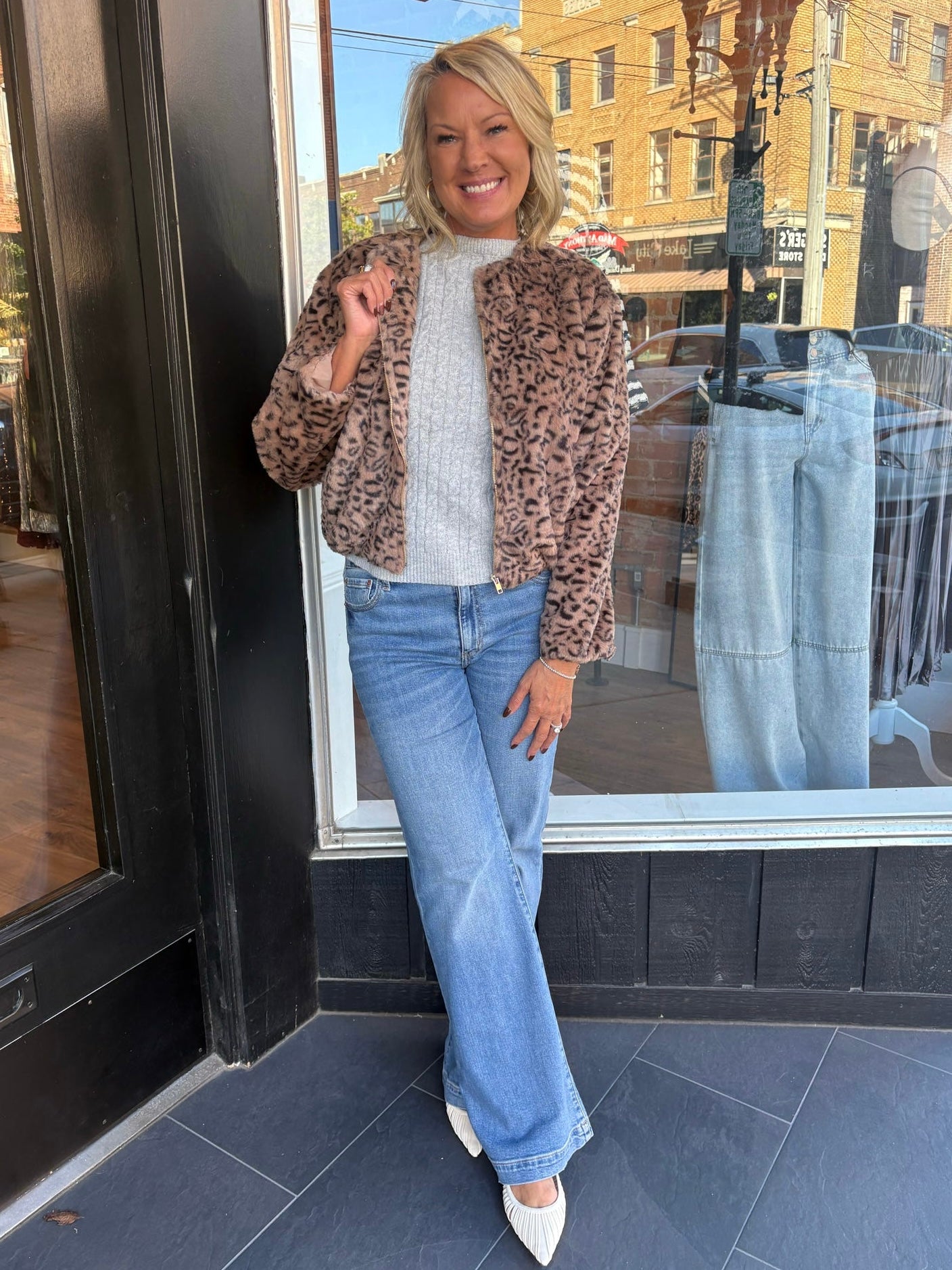 Mica Faux Fur Jacket