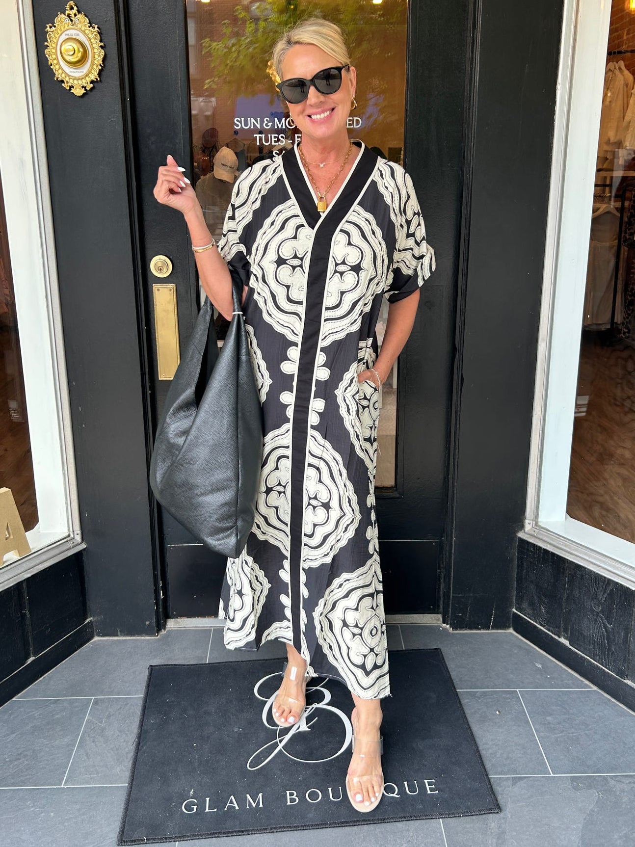 The Monroe Medallion Maxi