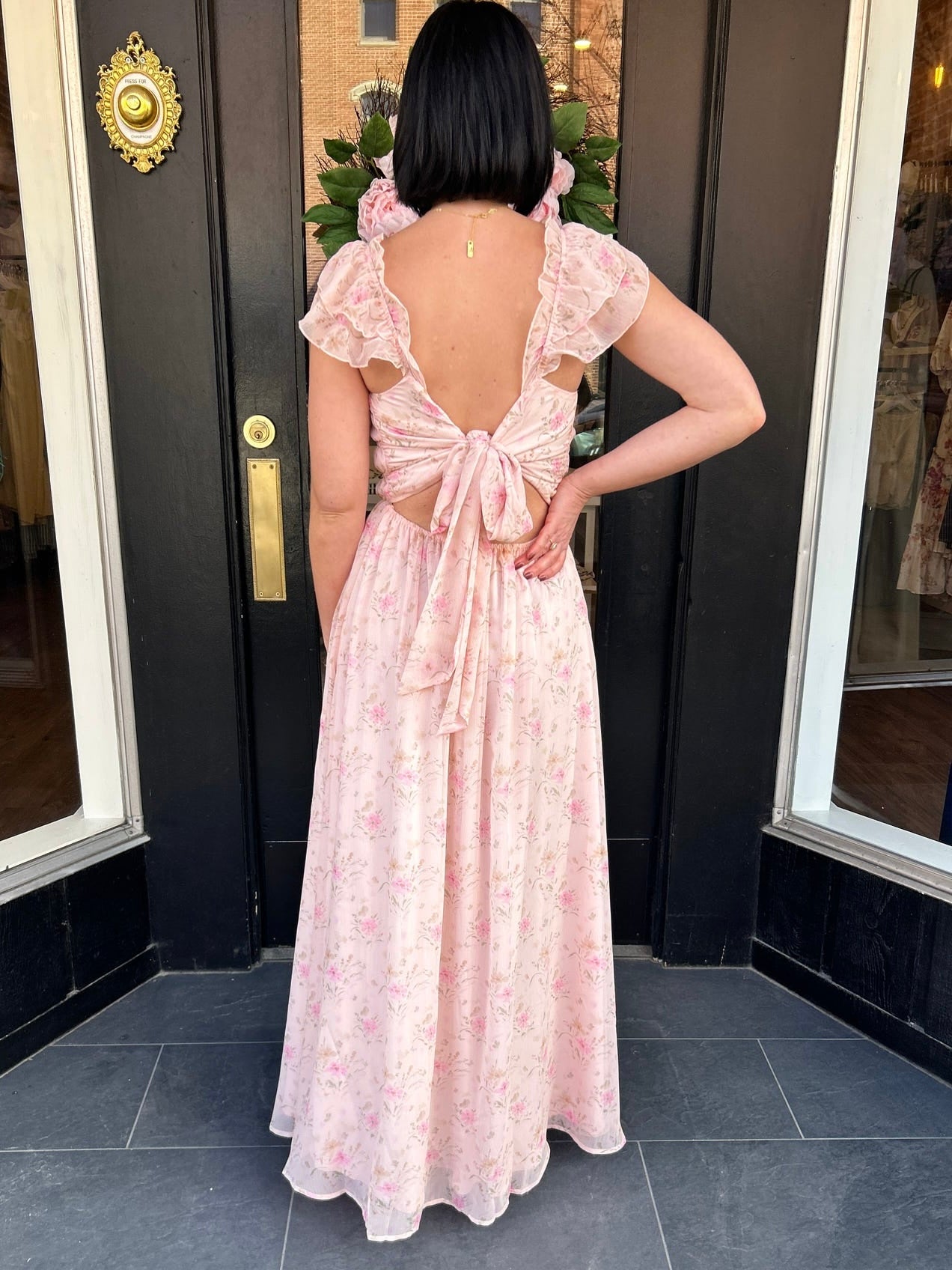 Yvette Smocked Maxi Dress