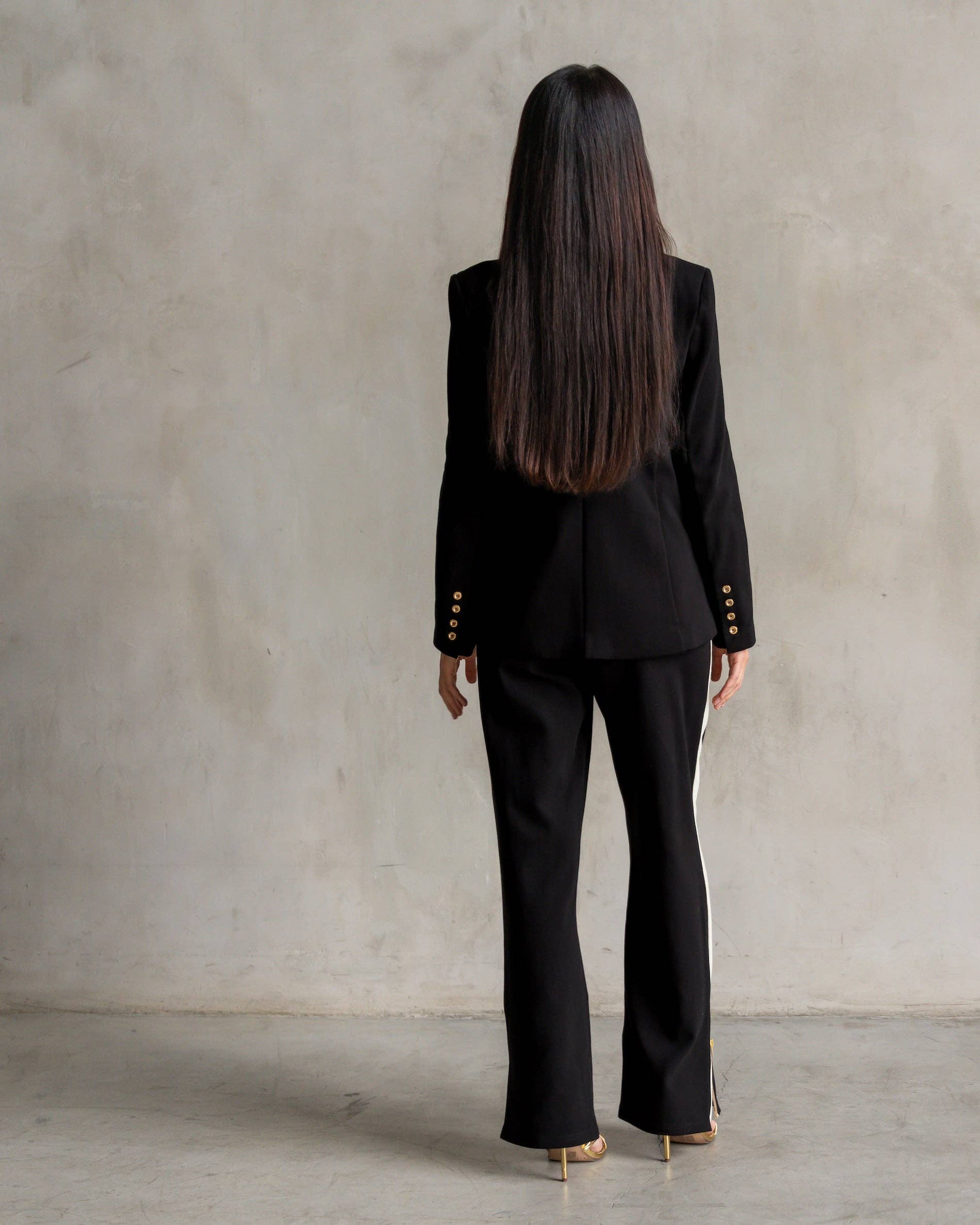 Black Jordan Interlock Blazer