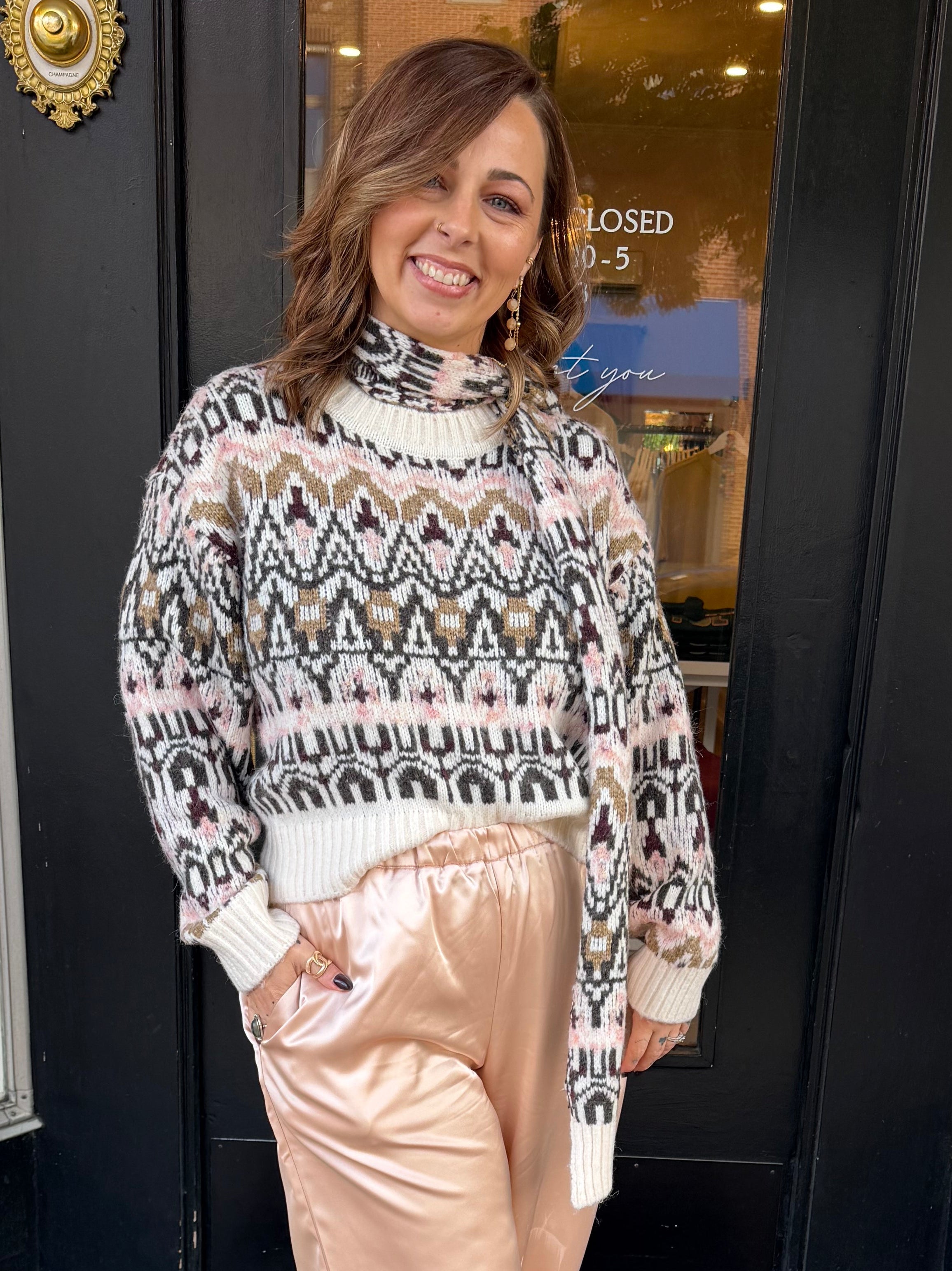 The Mindie Fair Isle Sweater