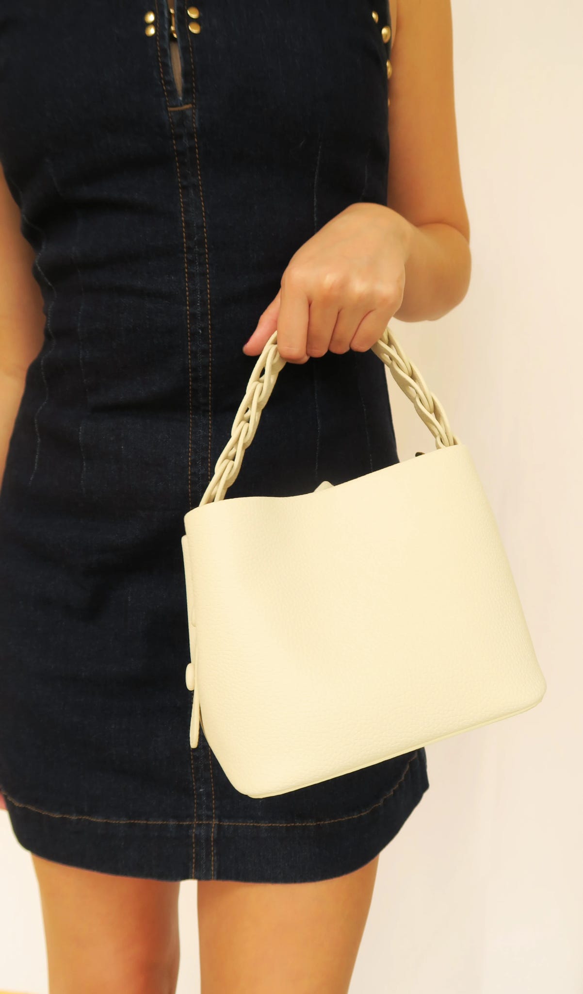 Hadley Bag in Cream