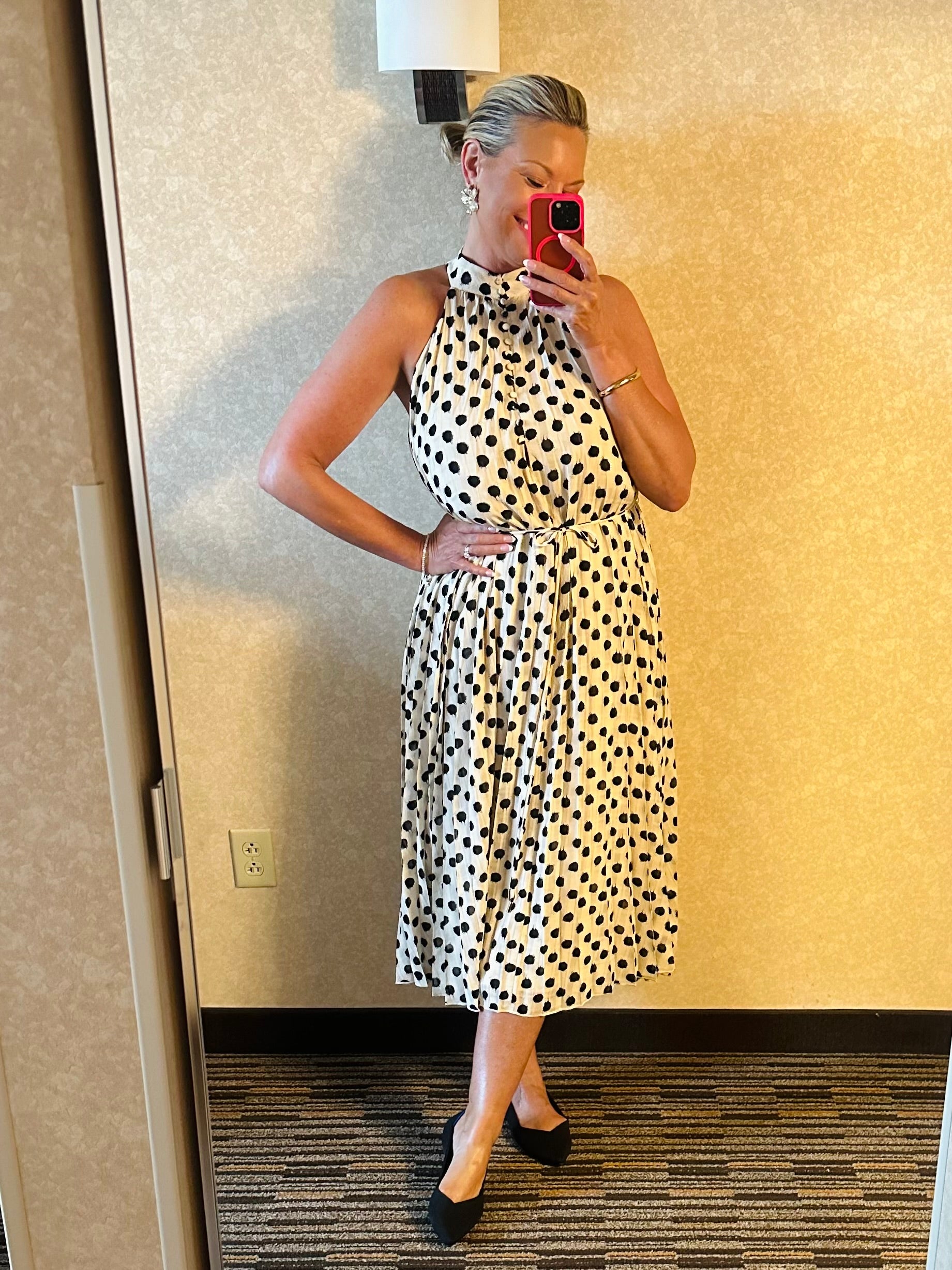 FINAL SALE Avery Halter Dress