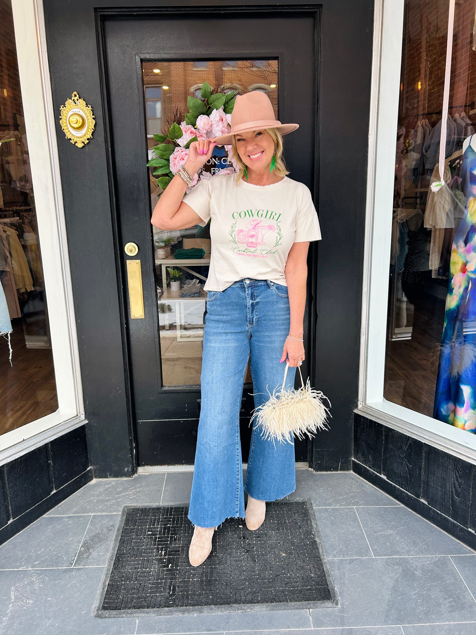Cowgirl Cocktail Club Tee