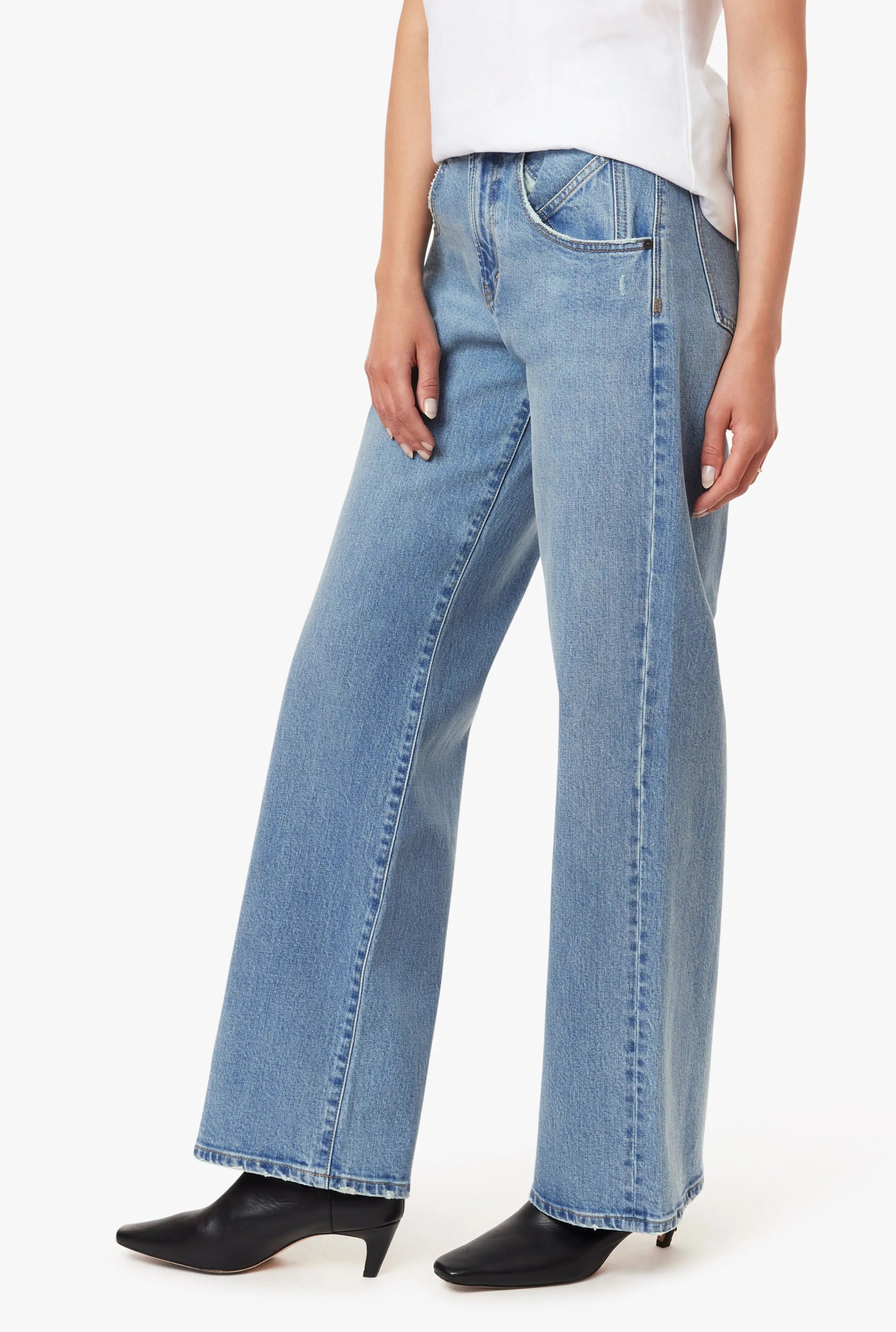 Blaine High Rise Straight Jeans