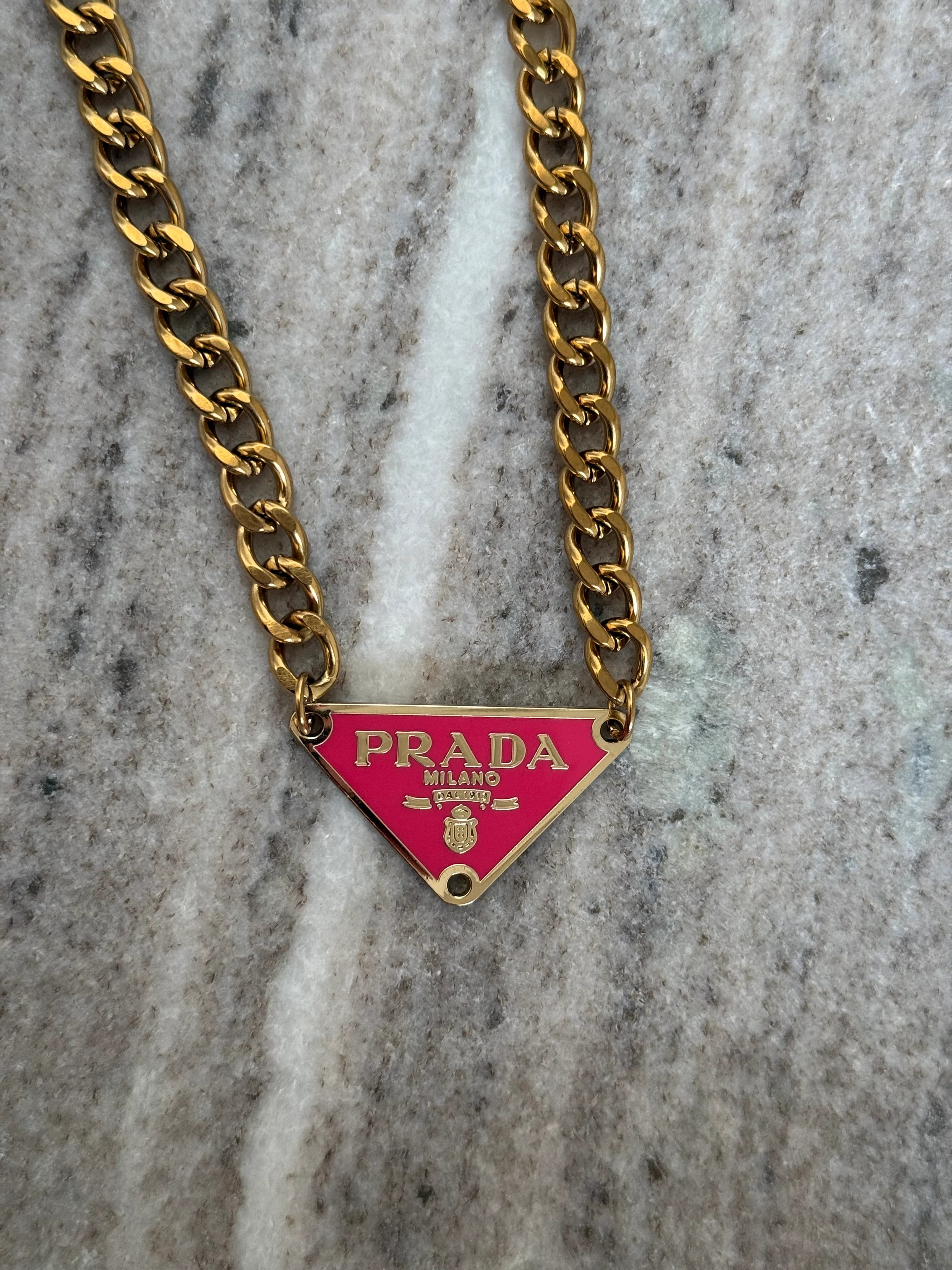 Rhubarb Prada Pendant