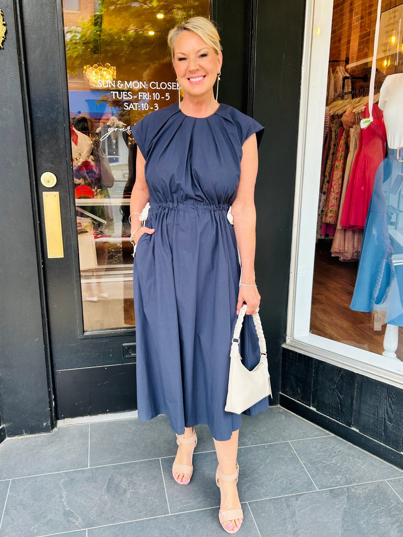 Nais Gathered Dress