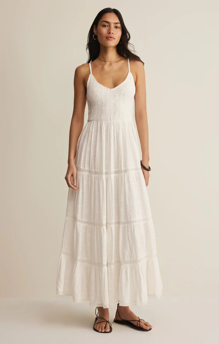The Eyelet Midi Dress