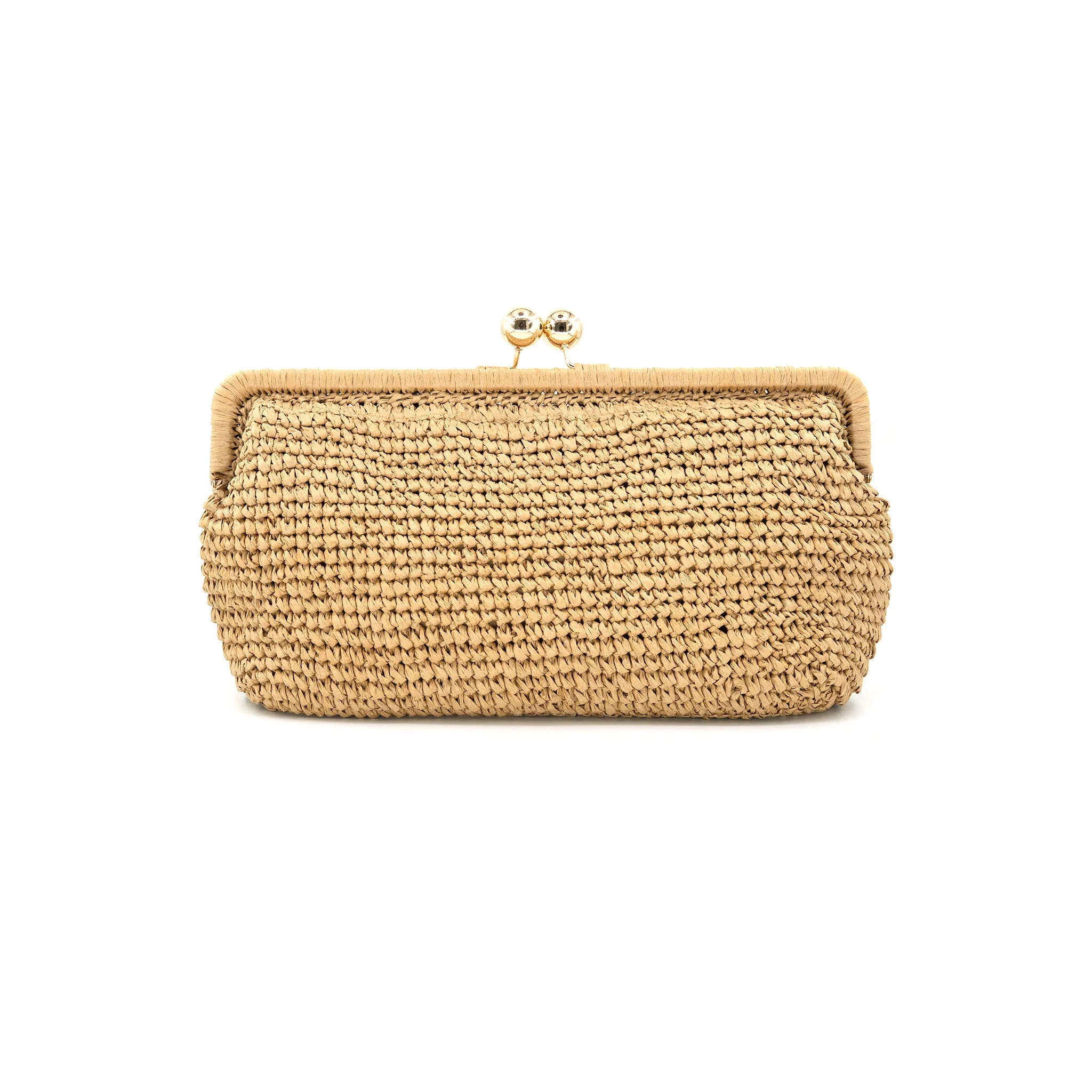 The Riviera Woven Clutch