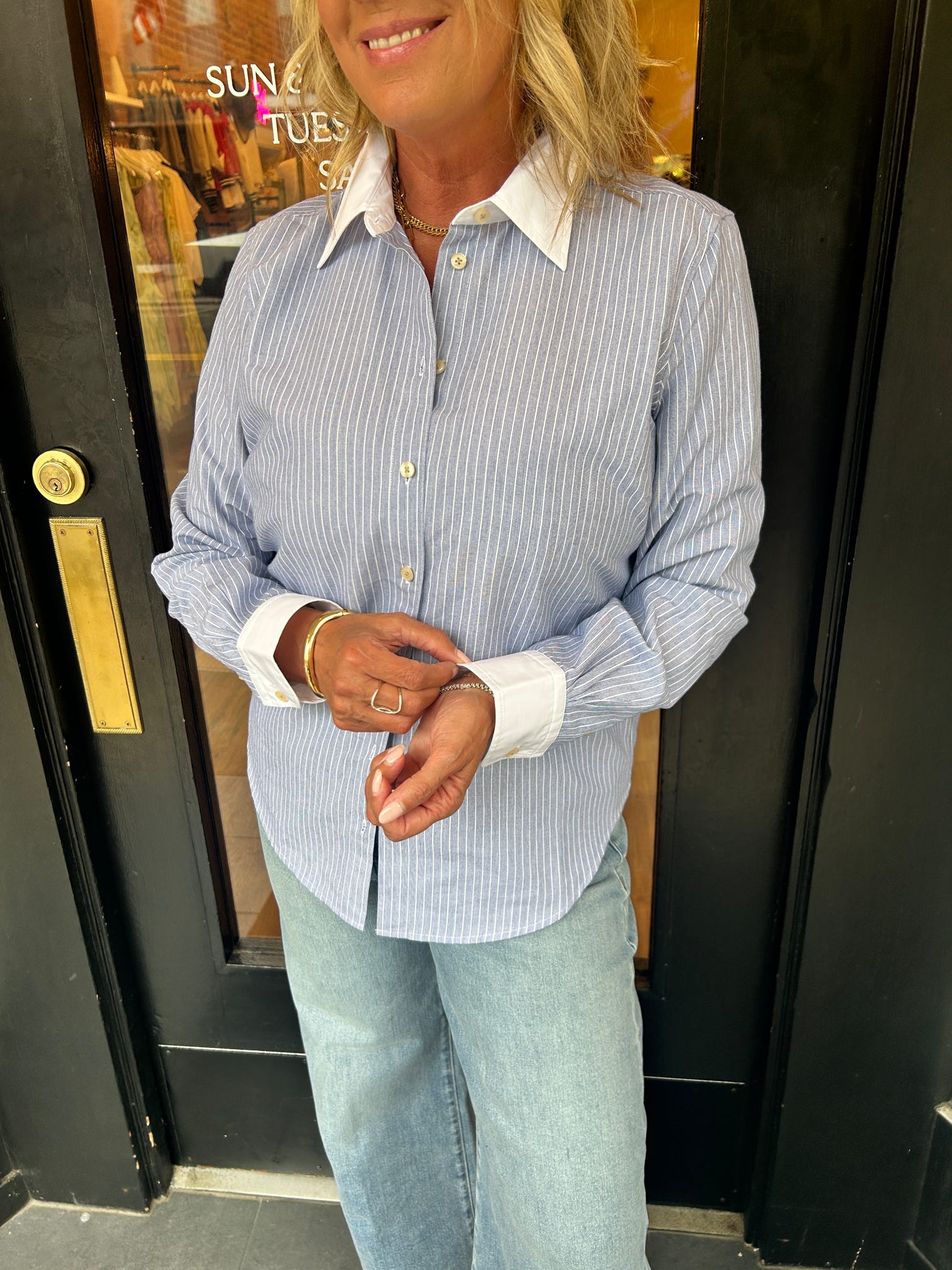 The Oxford Contrast Shirt