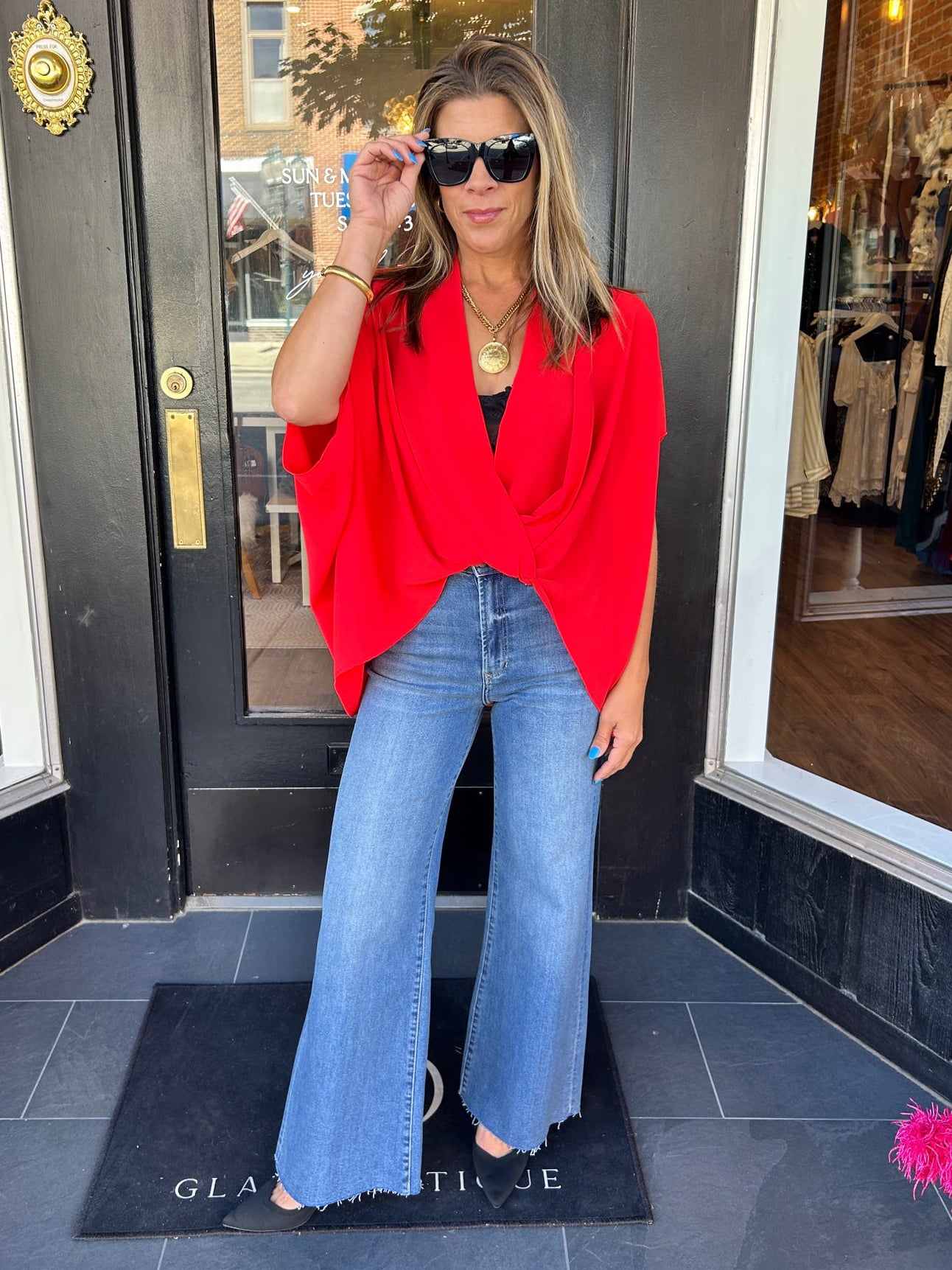 The Scarlett Draped Top