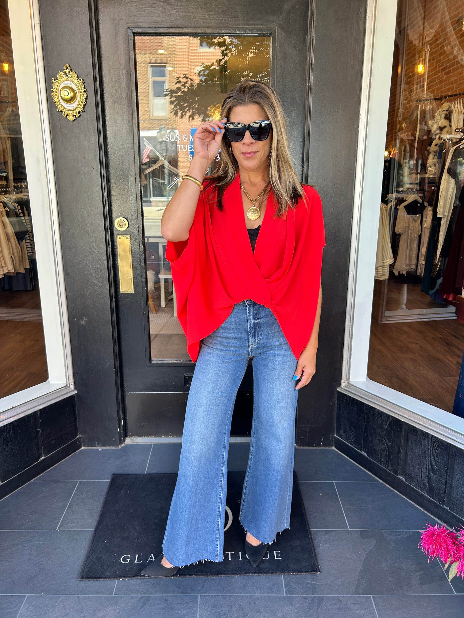 The Scarlett Draped Top