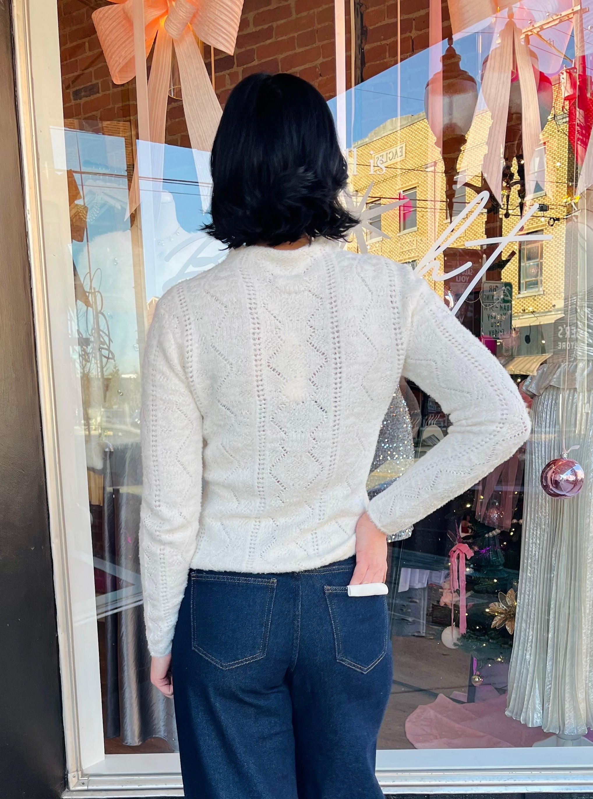 Molly Sweater Warm White