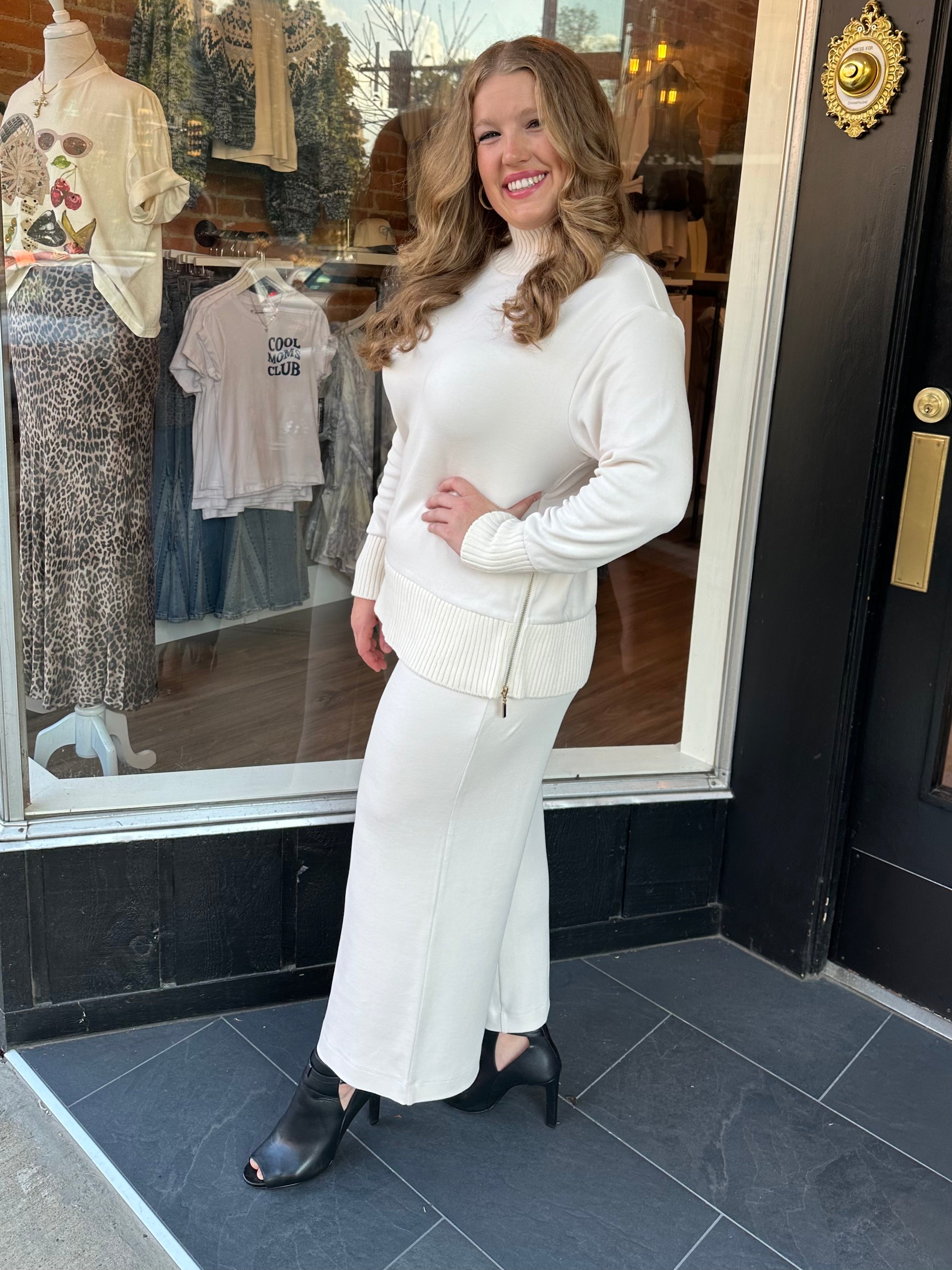 Scout Rib Pant Warm White