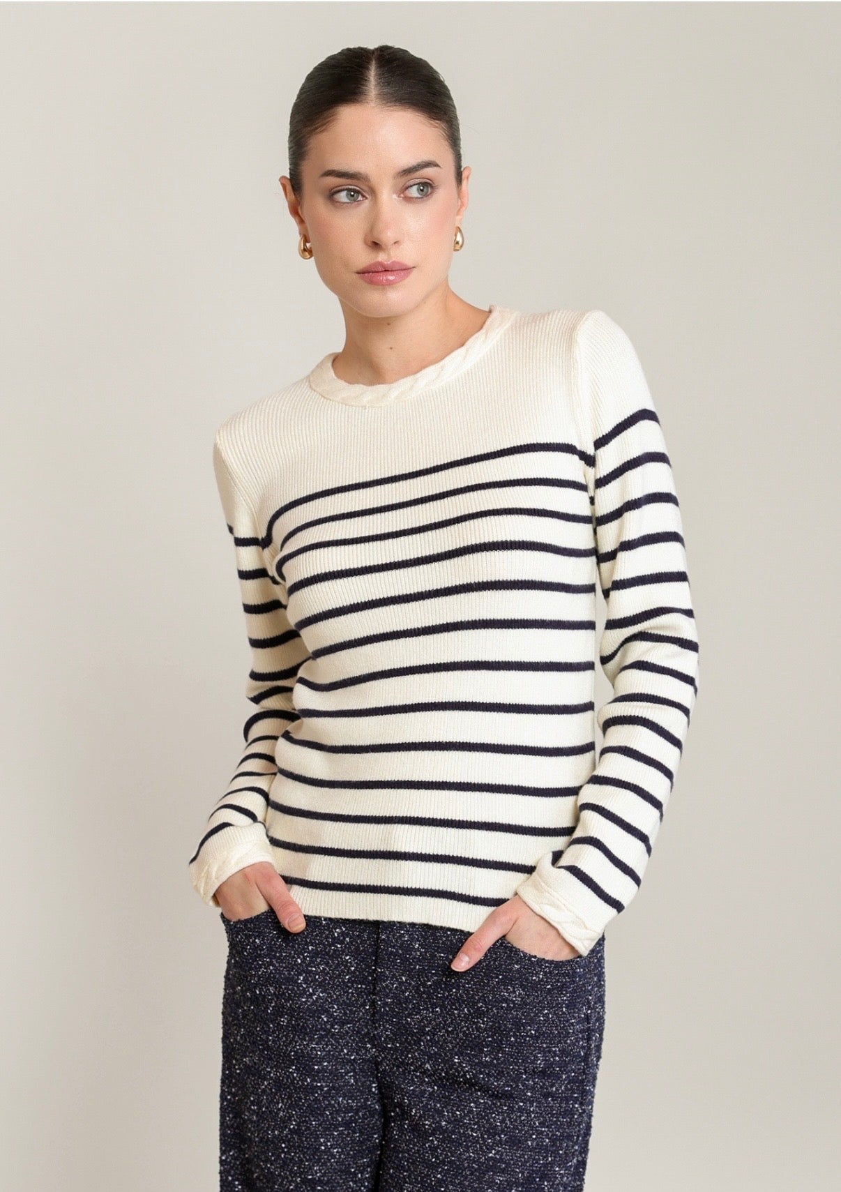 The Côte Stripe Sweater