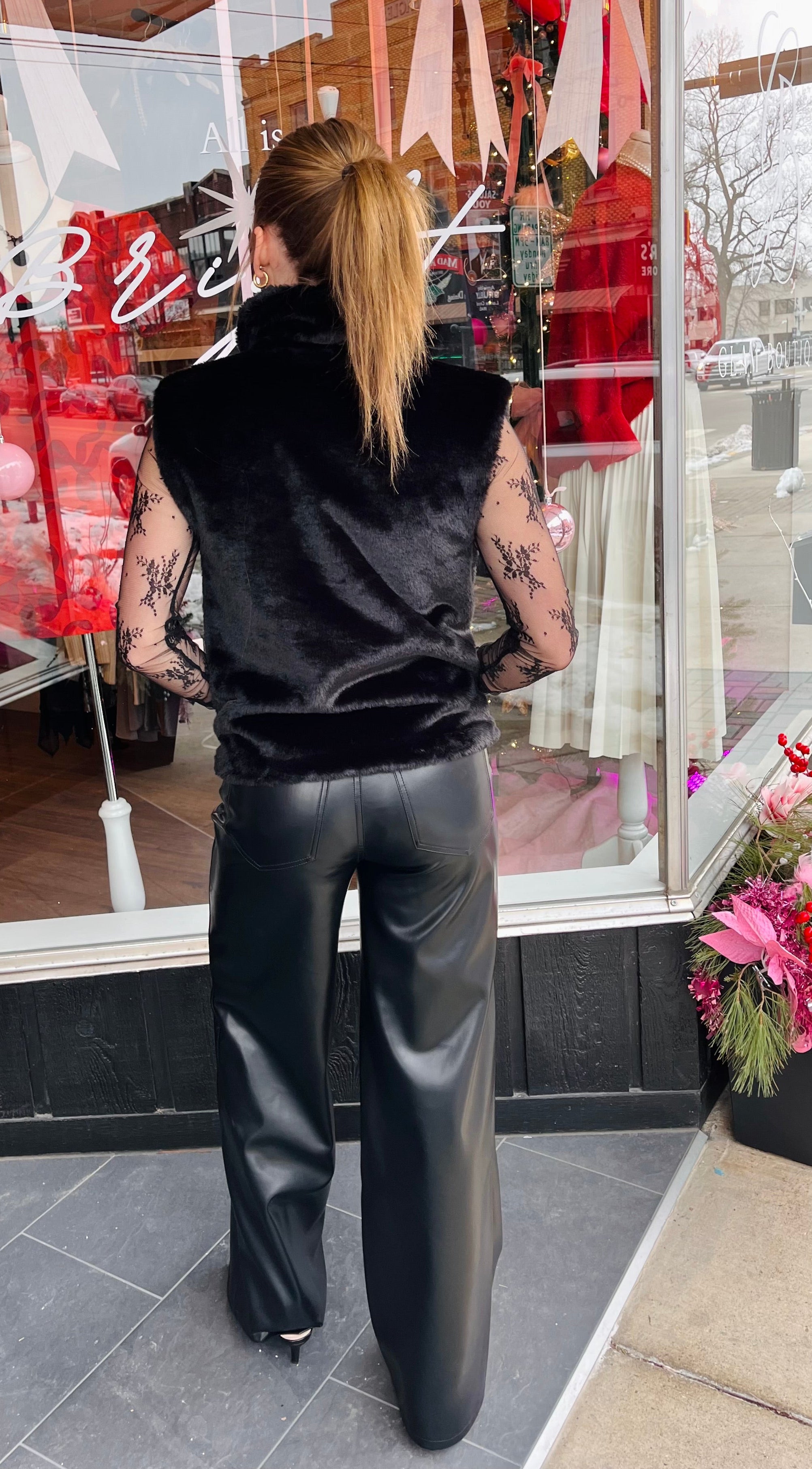 Bianca Faux Fur Vest