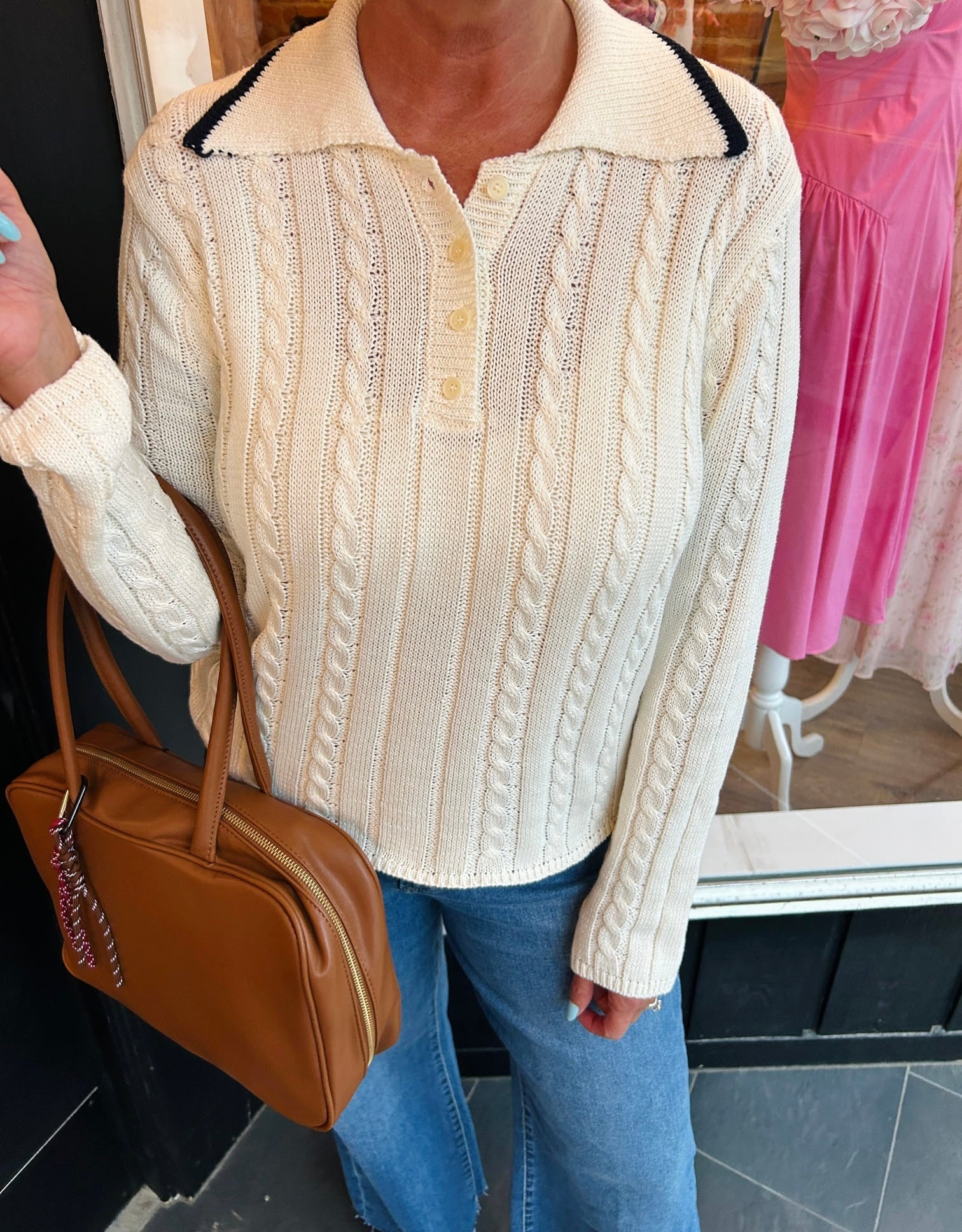 Jackie Polo Sweater