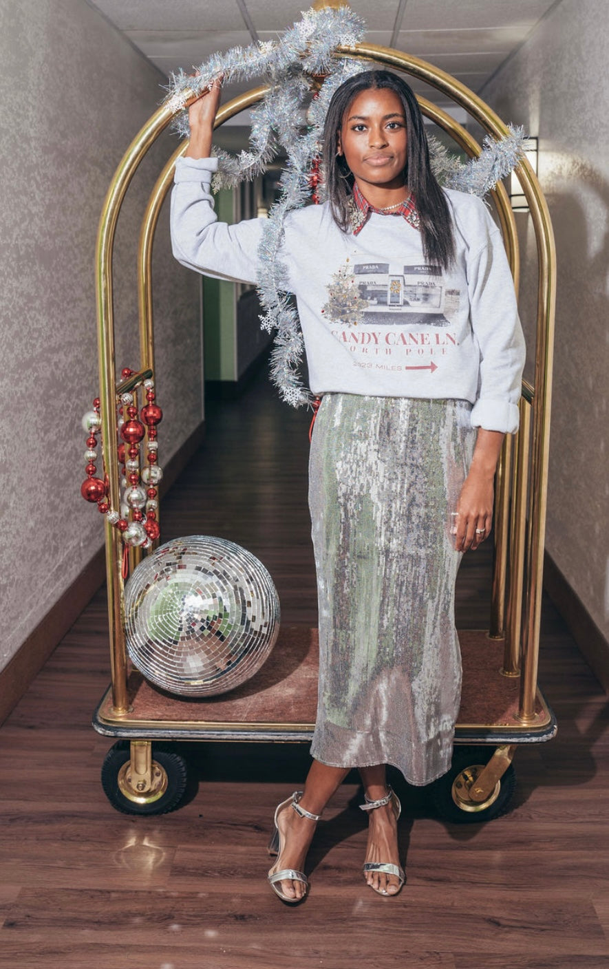 Cianna Dazzle Maxi Skirt