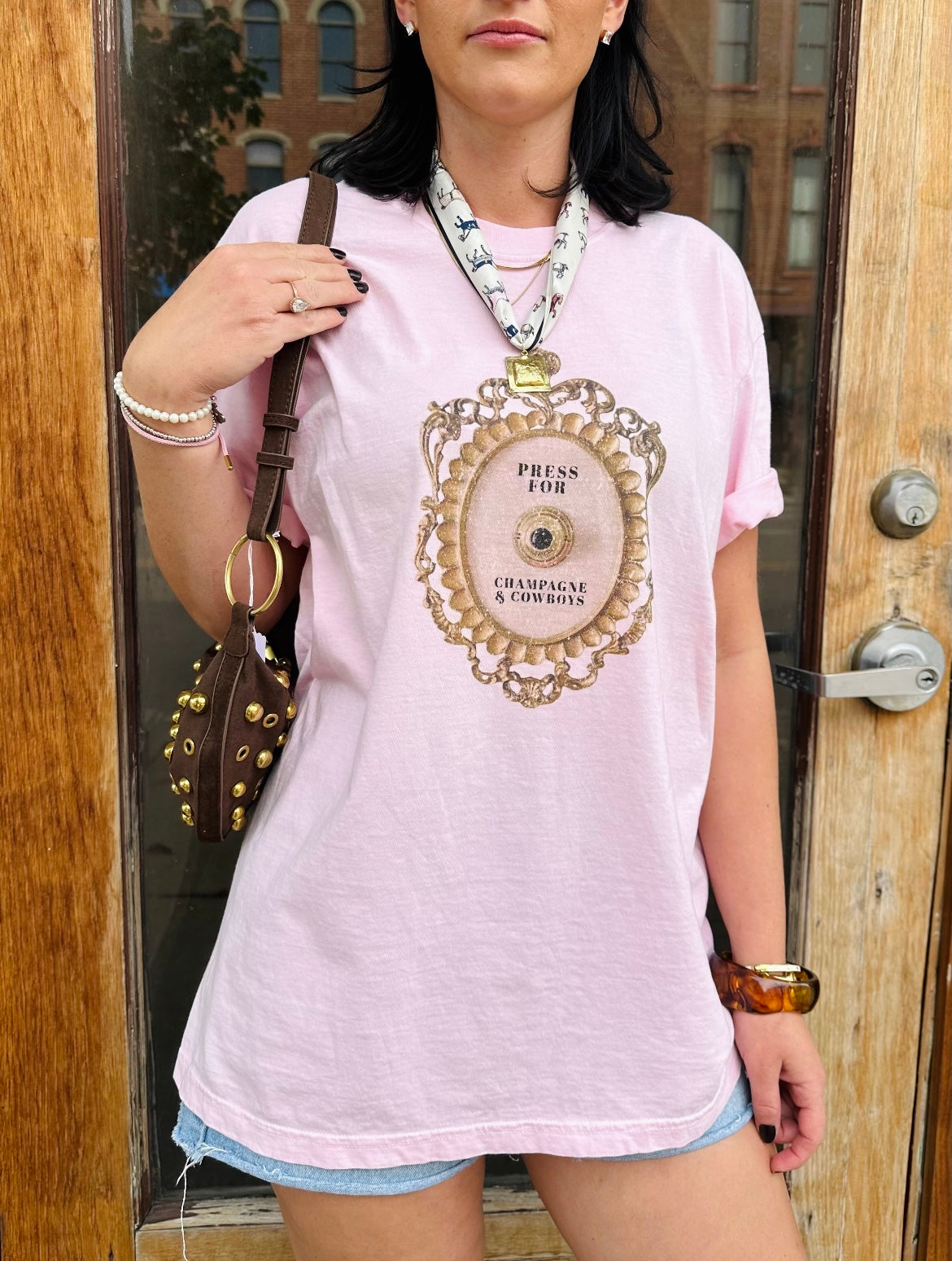 Press for Champagne Tee