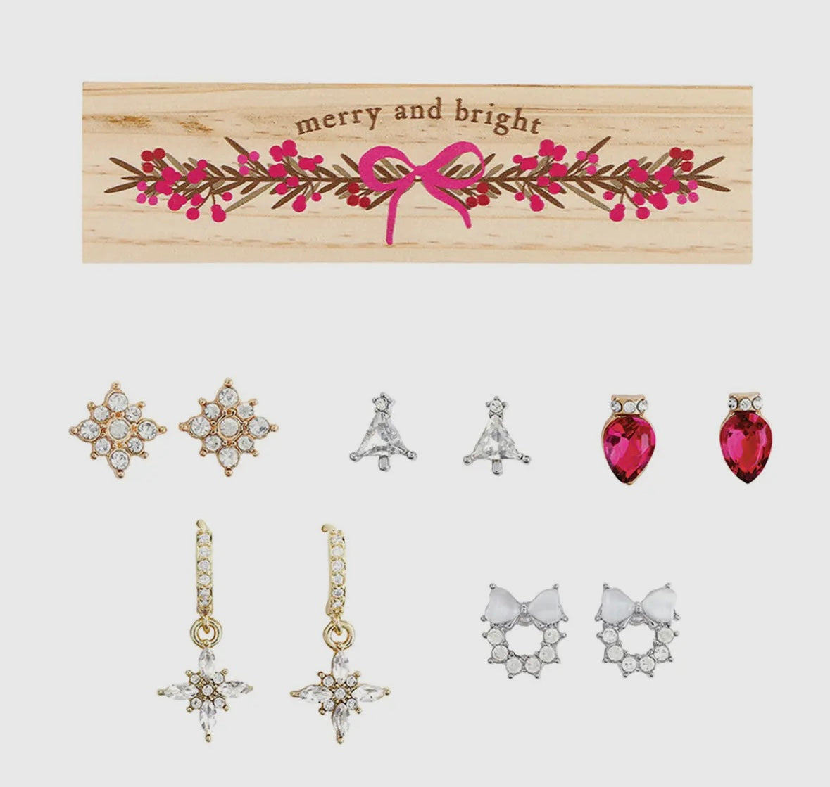 Merry & Bright Earring Box