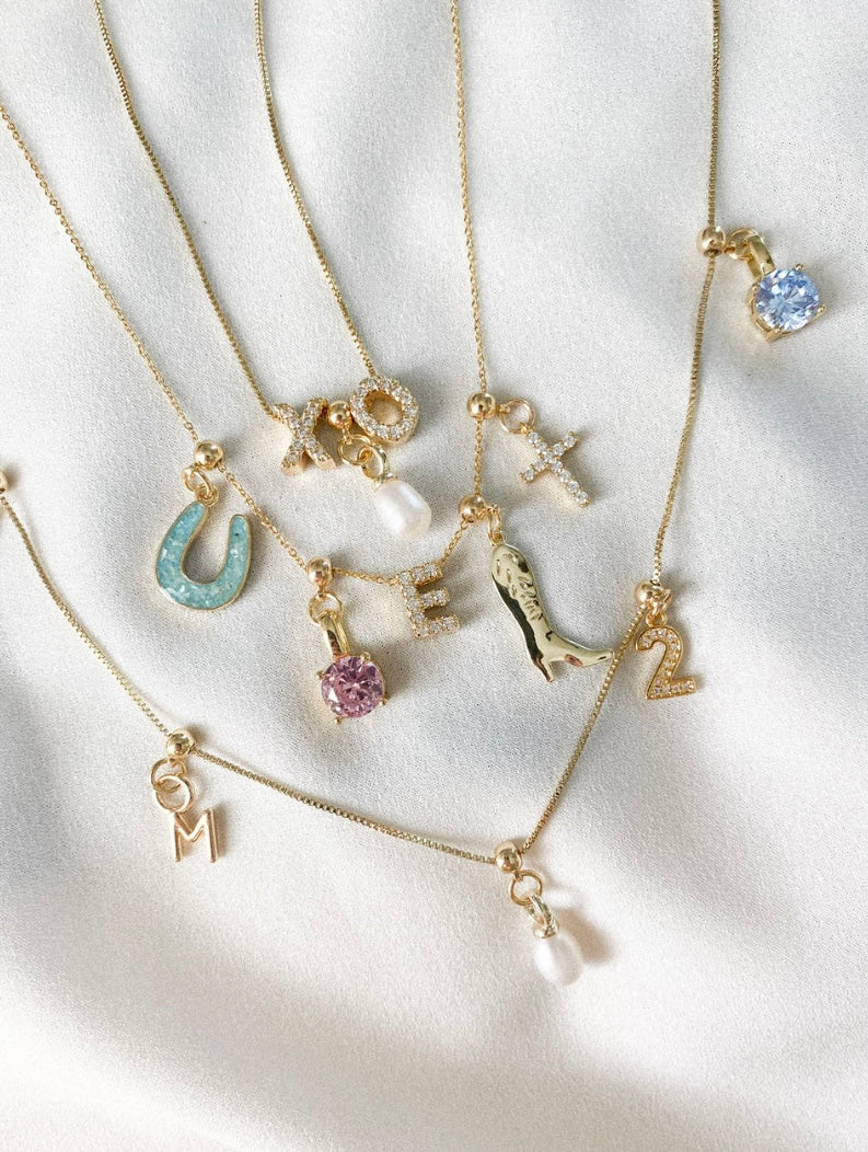 December Birthstone Drop Charm
