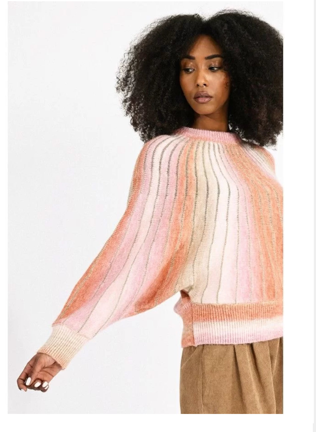 Batwing Sleeve Sweater