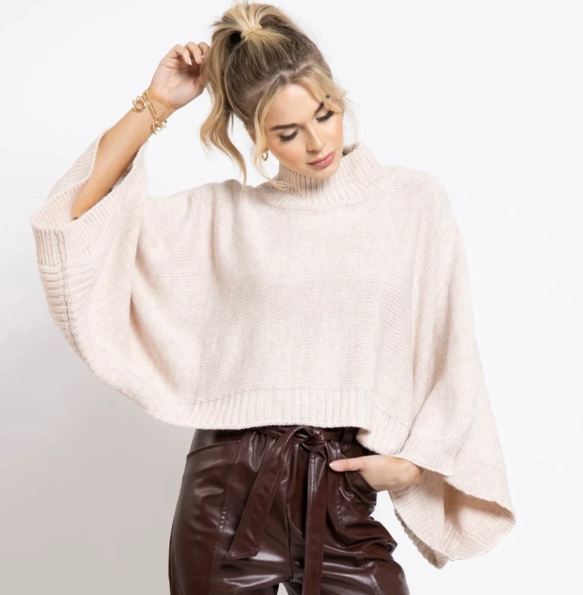 The Olivia Cropped Sweater