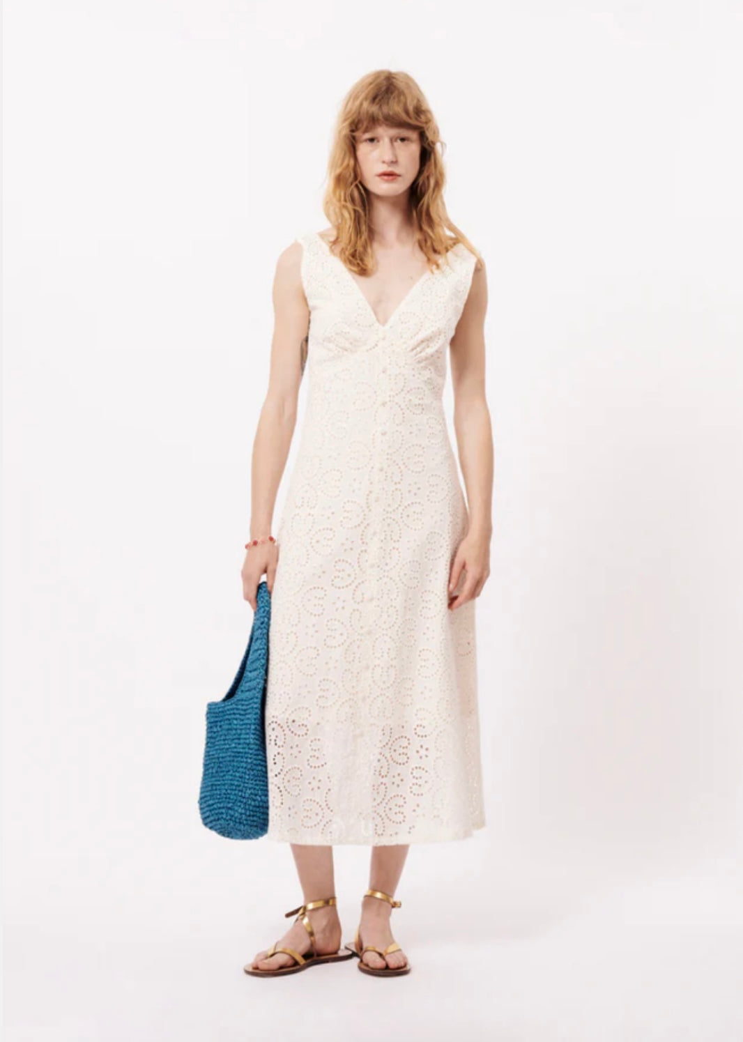 FINAL SALE Crista Woven Dress