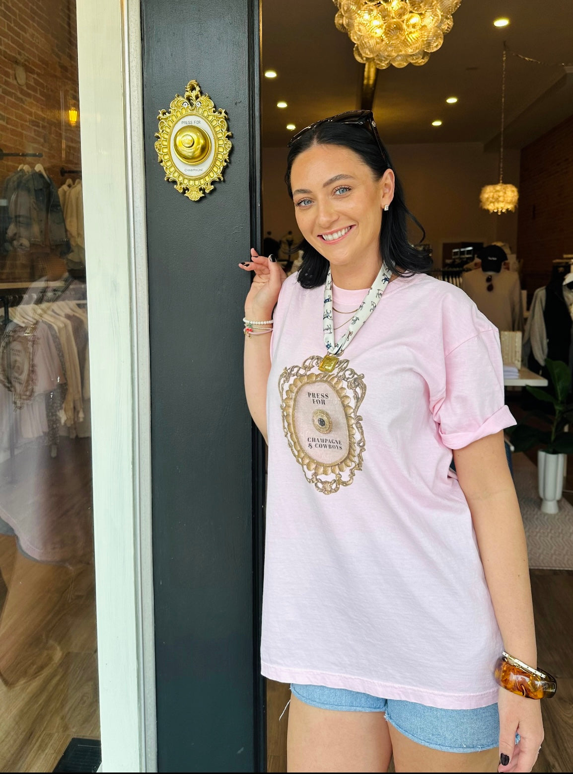 Press for Champagne Tee