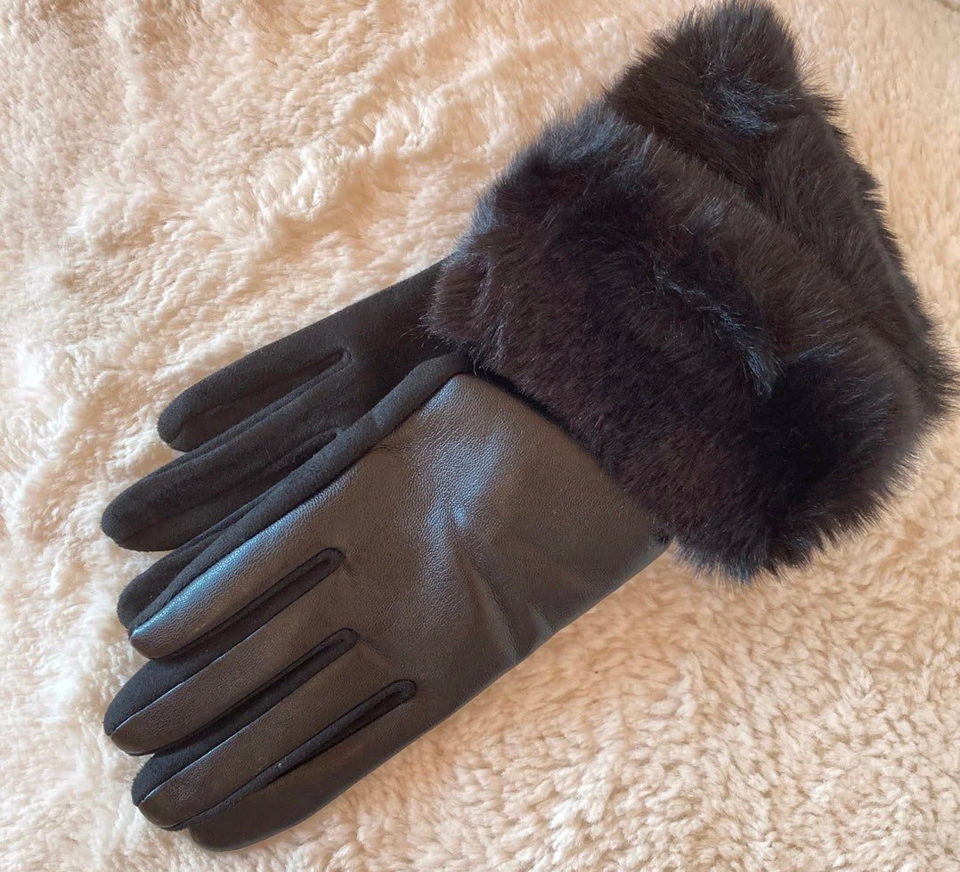 E-Touch Leather Glove