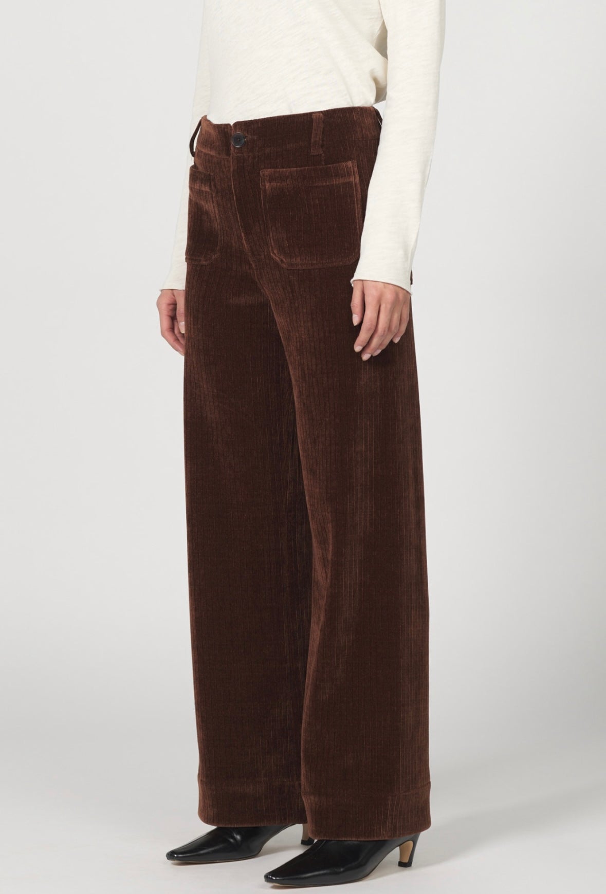 Audrey Wide Leg Corduroy Pant