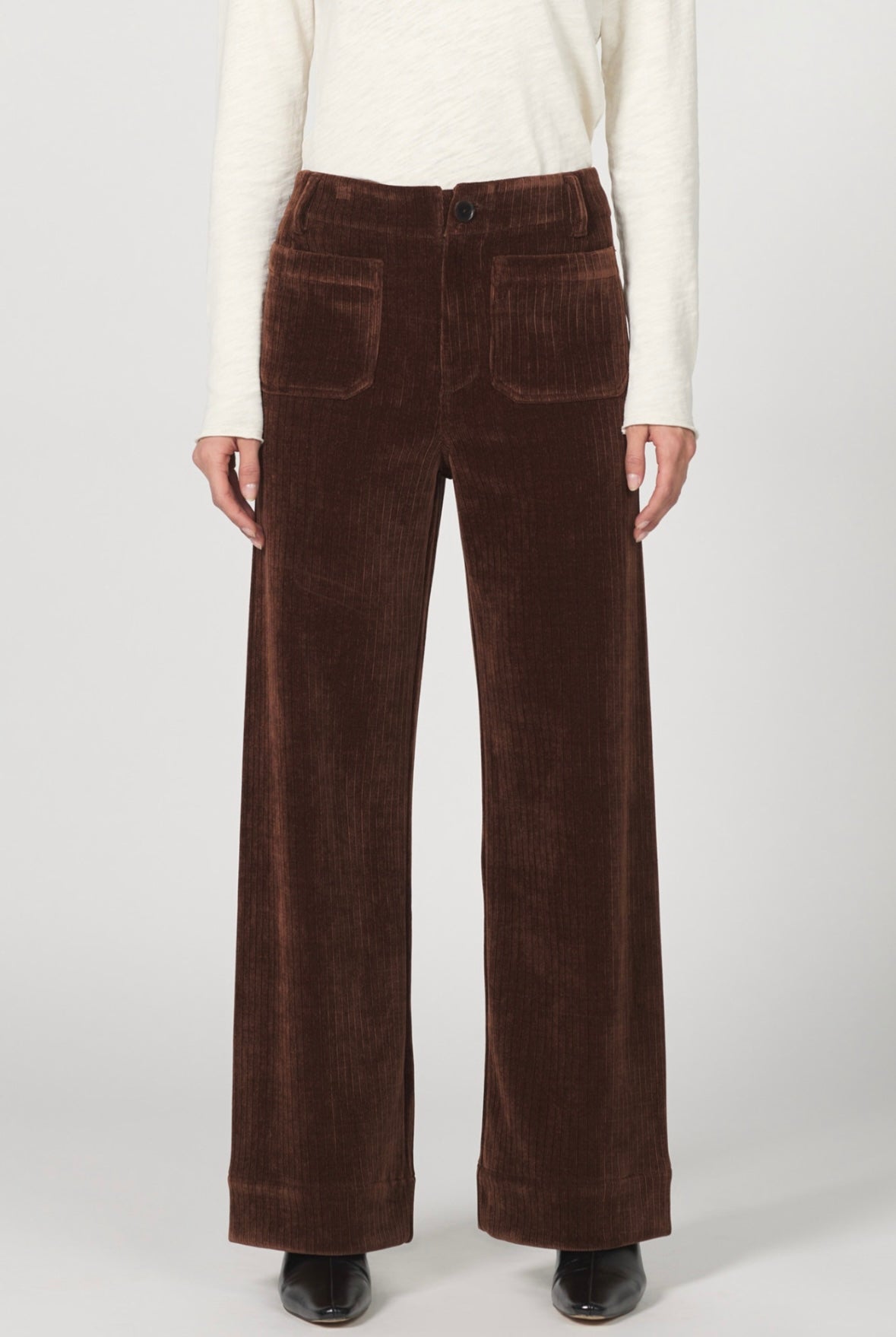 Audrey Wide Leg Corduroy Pant