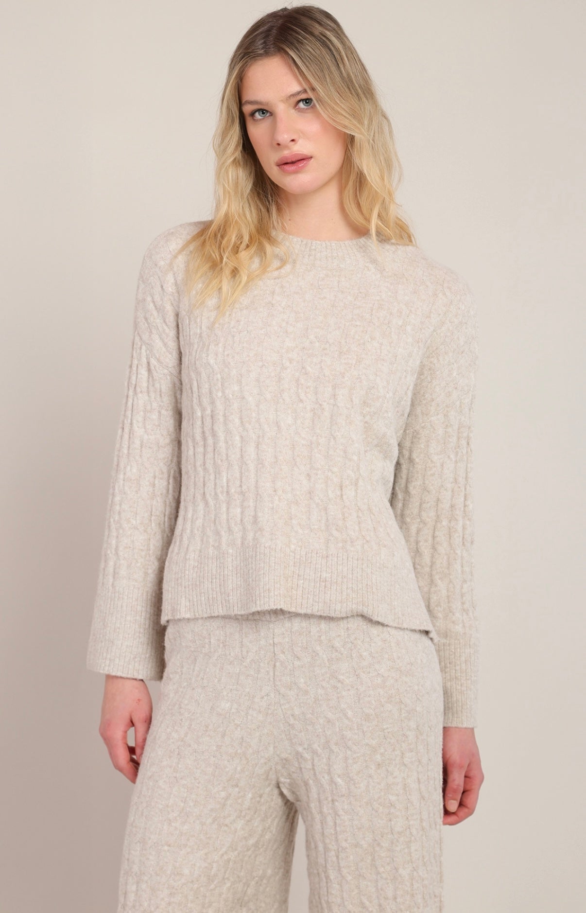 The Sunday-In-Soho Cable Knit Sweater