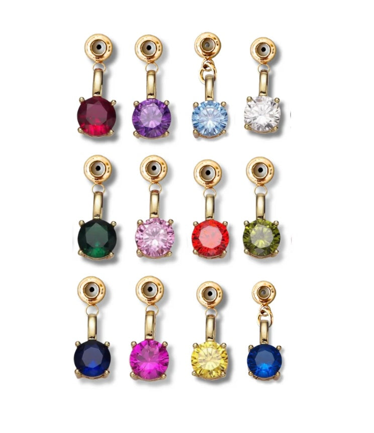 June Birthstone Drop Charm