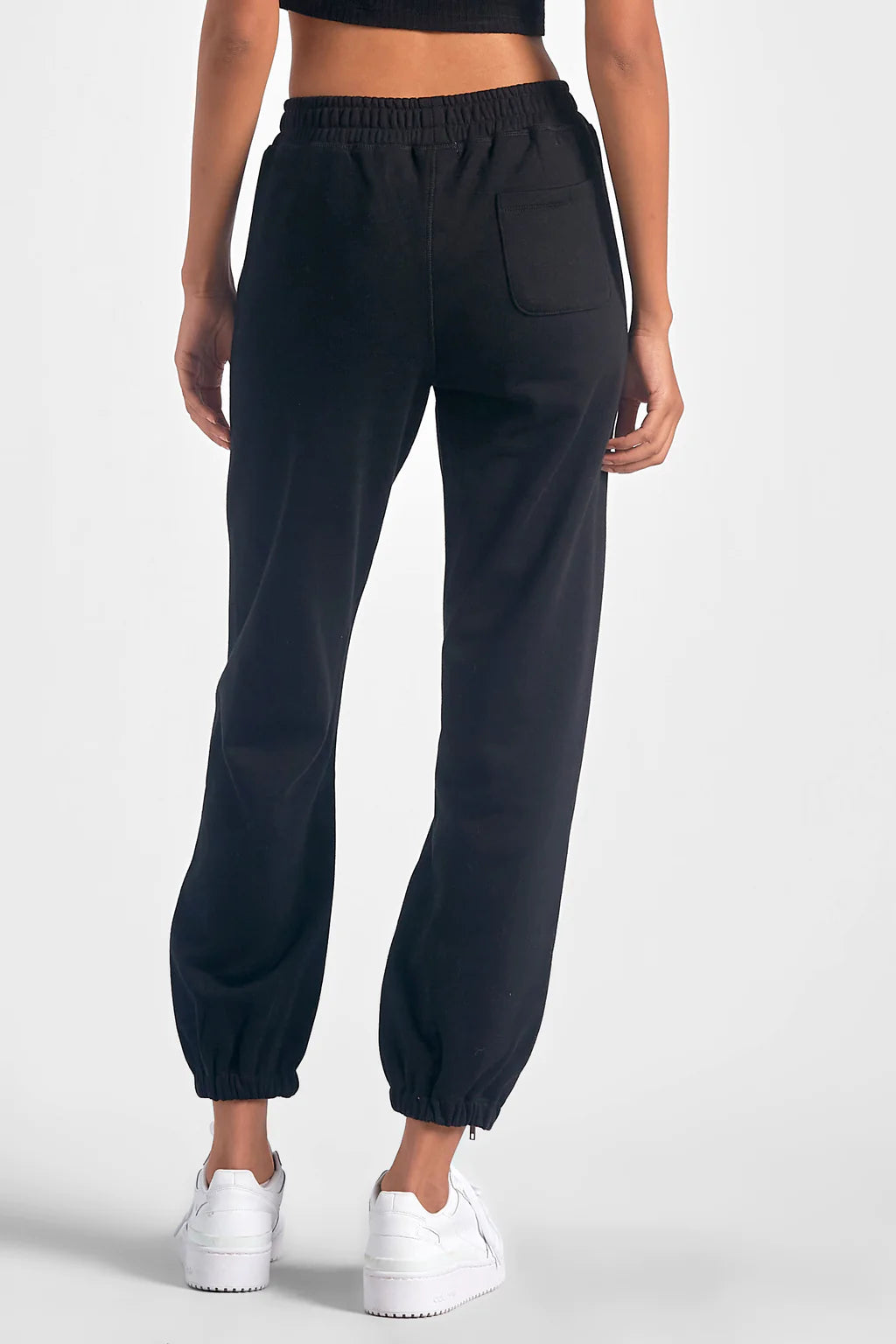 Black Elan Jogger Pants