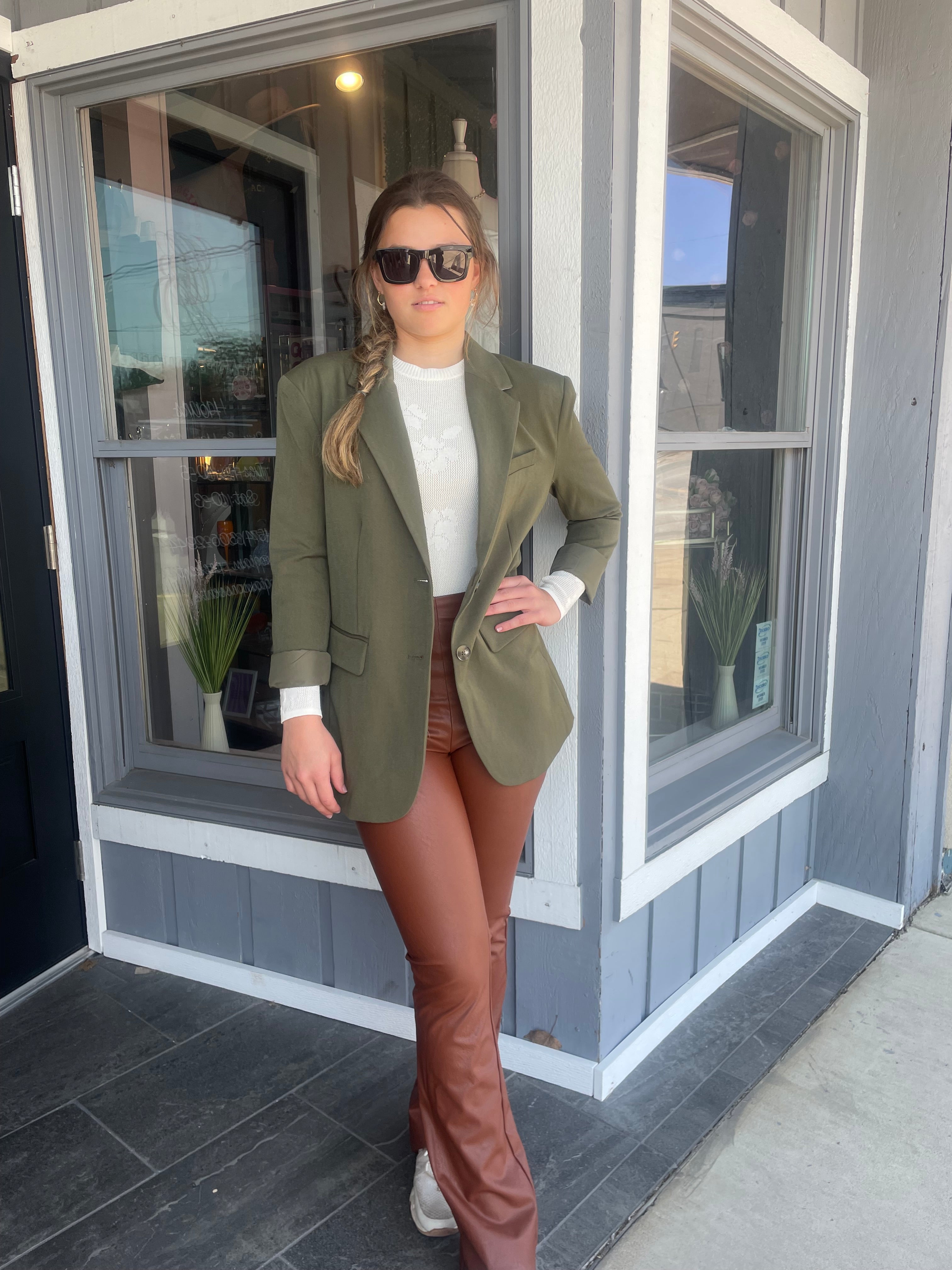 Dusty Olive Blazer