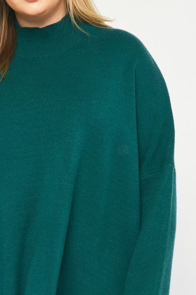 PLUS Hunter Green Sweater