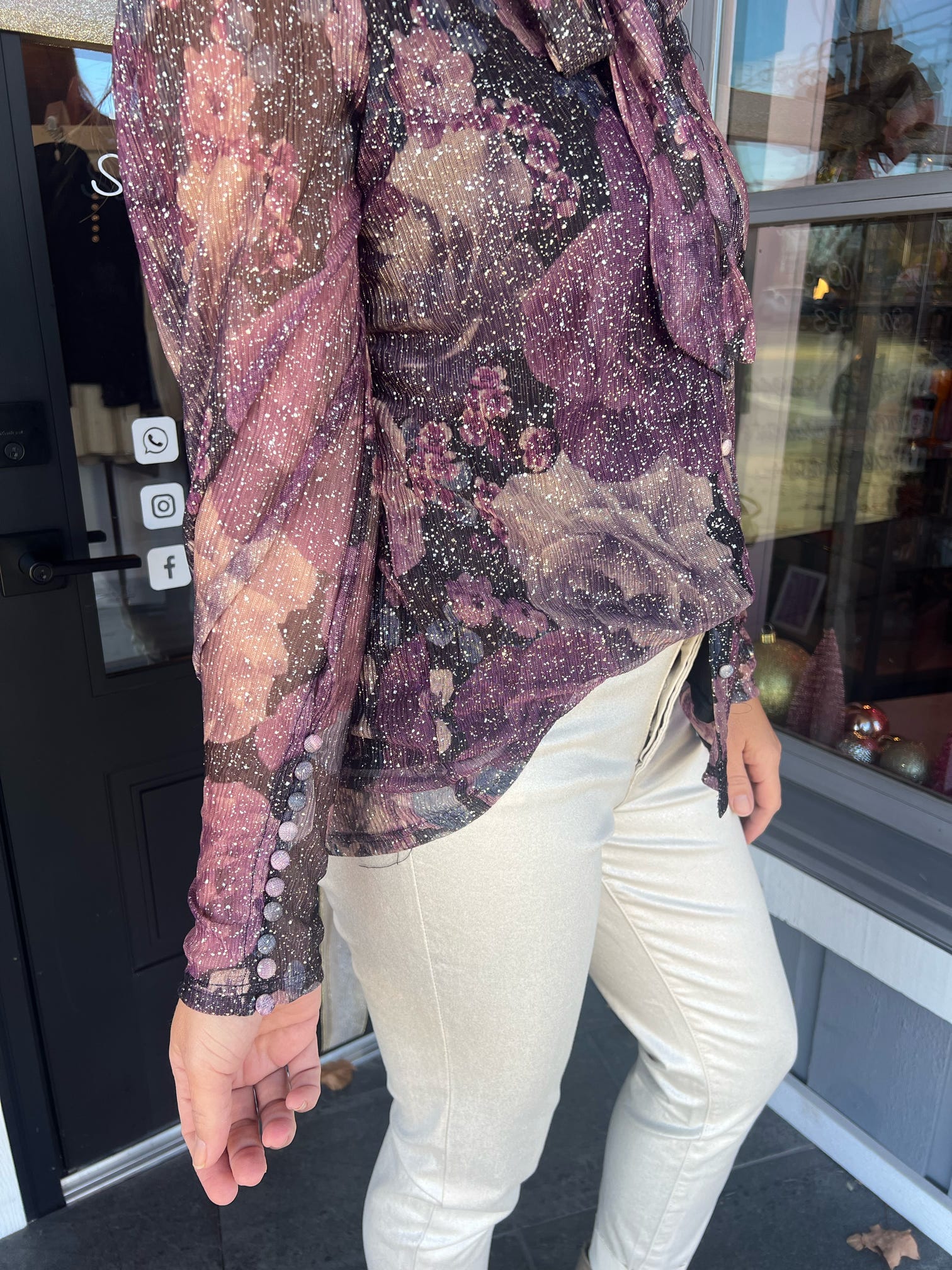Palomino Tie-Neck Top