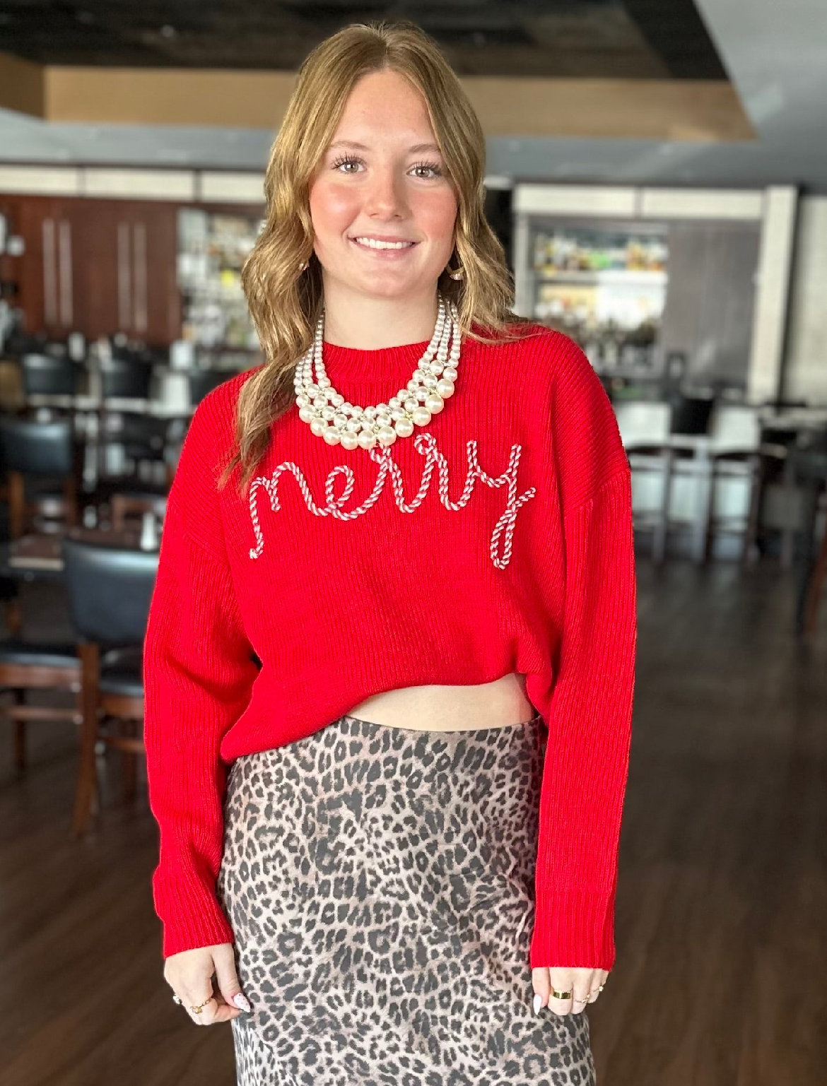 Candy Cane Crush Sweater