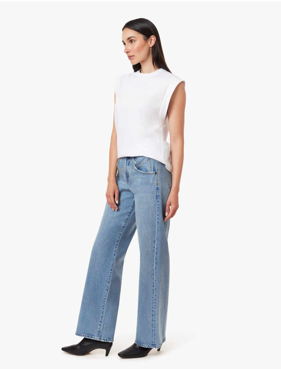 Blaine High Rise Straight Jeans