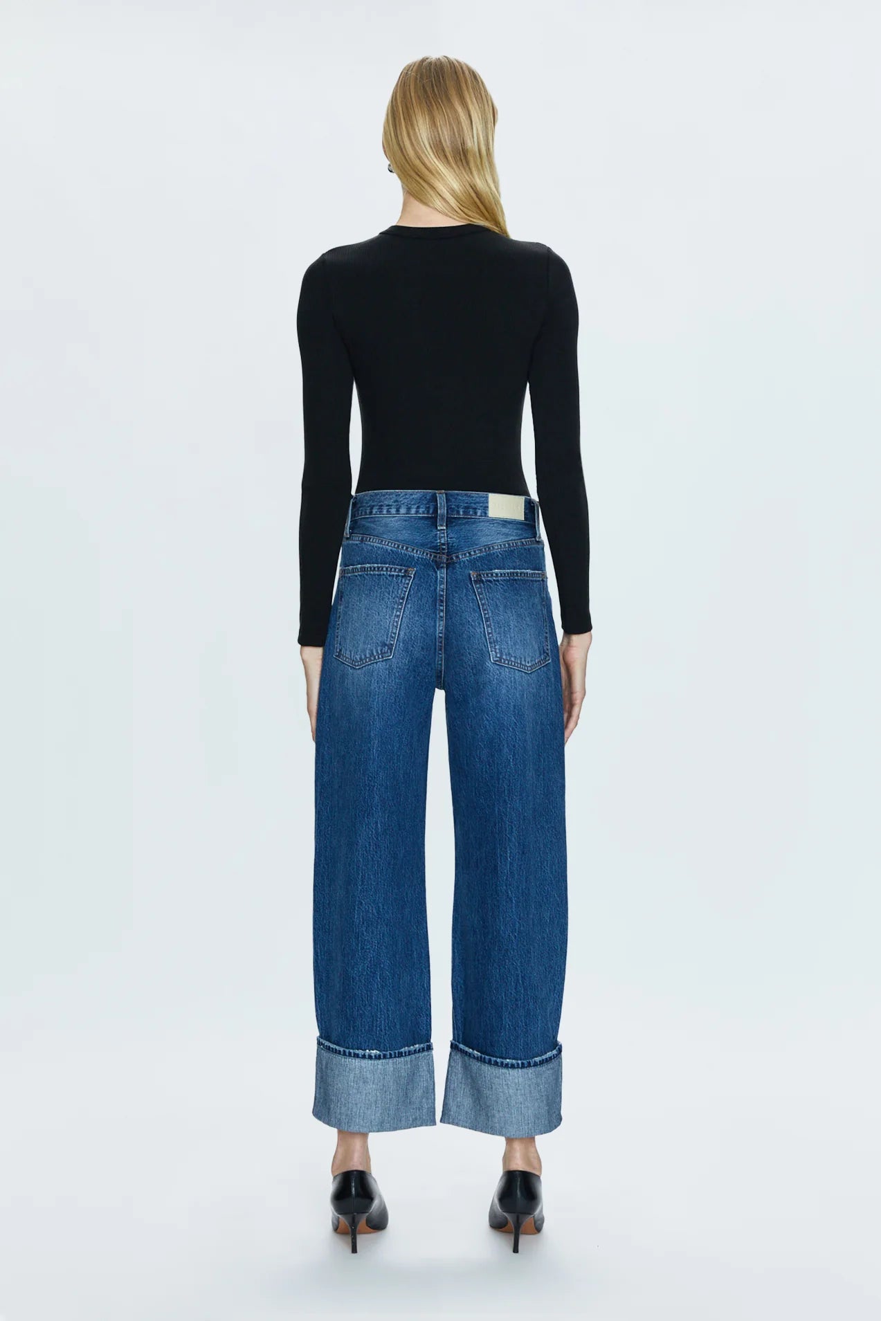 Ryder High Rise Cuffed Straight Jean