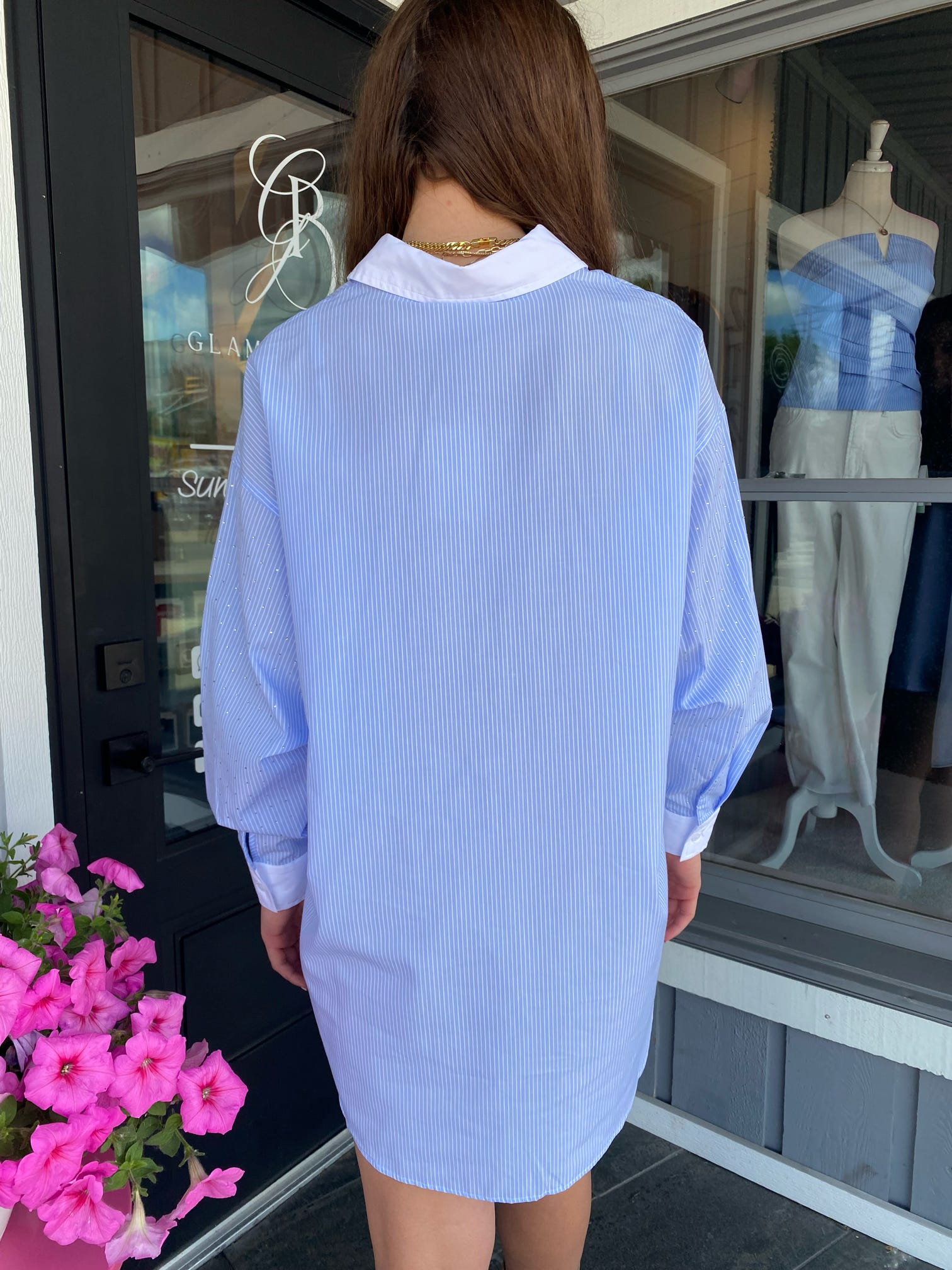 Kathy Embellished Button Up