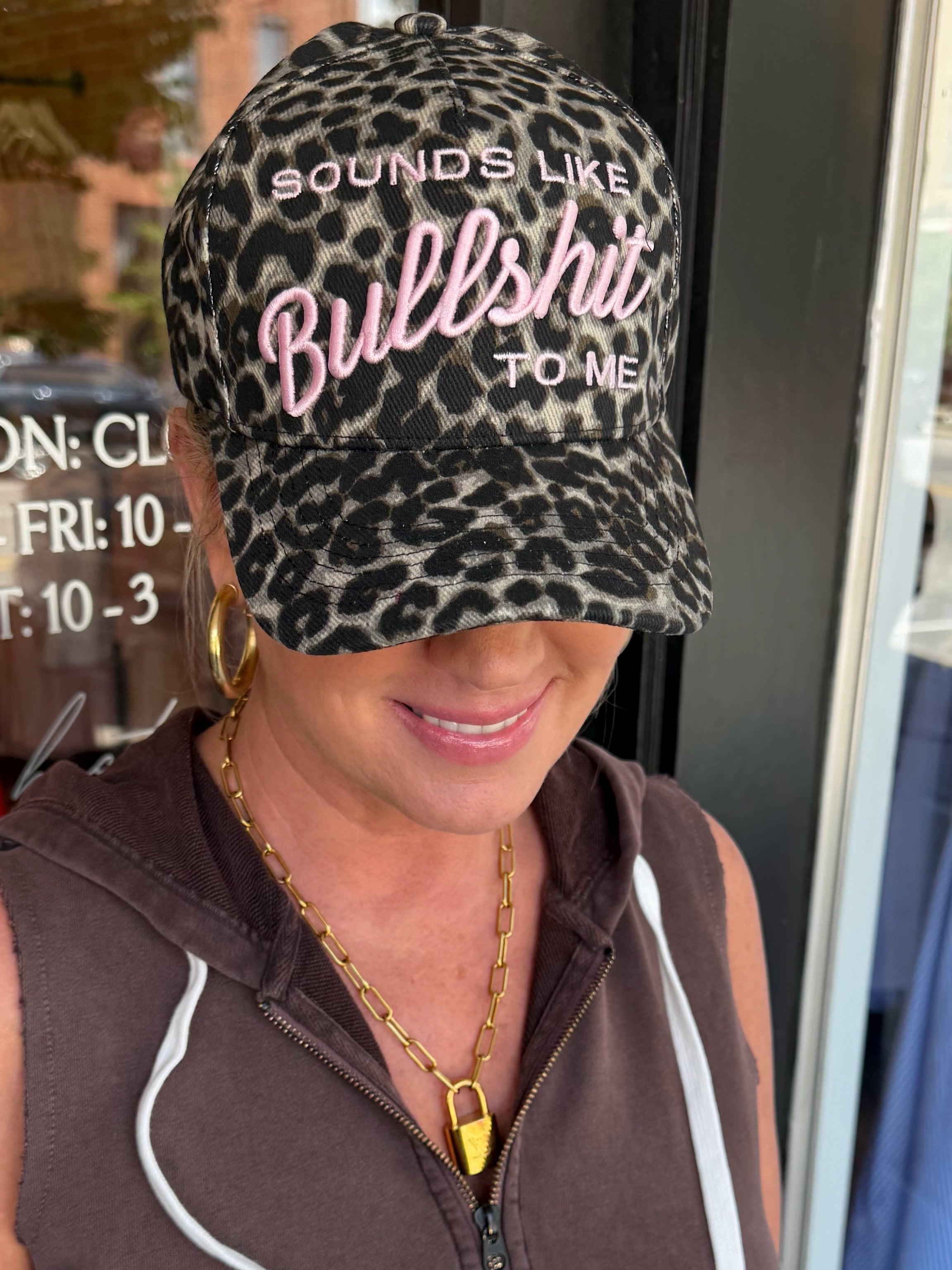 Sounds Like Bullshit Trucker Hat