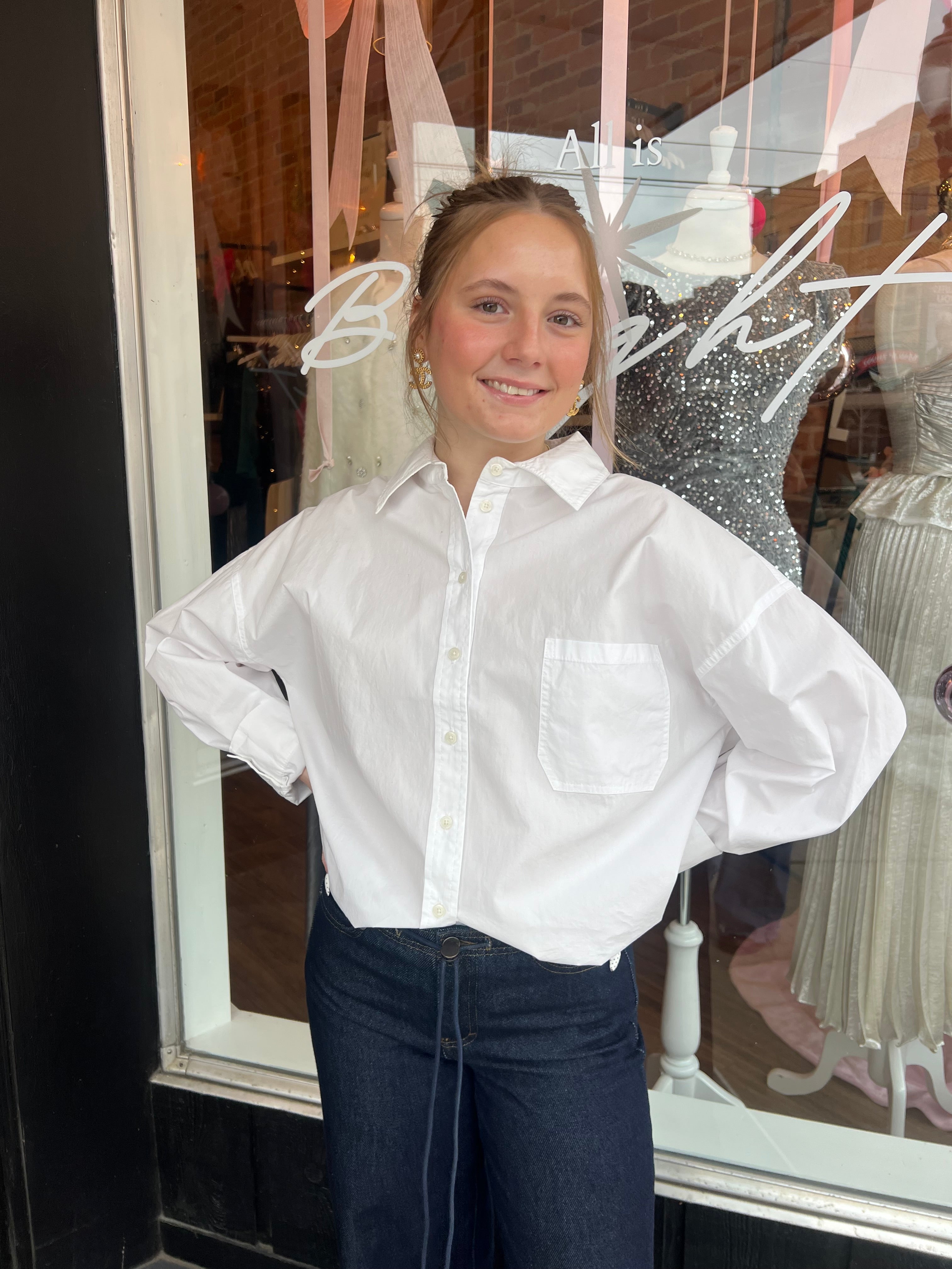 Harper Oversized Button Down