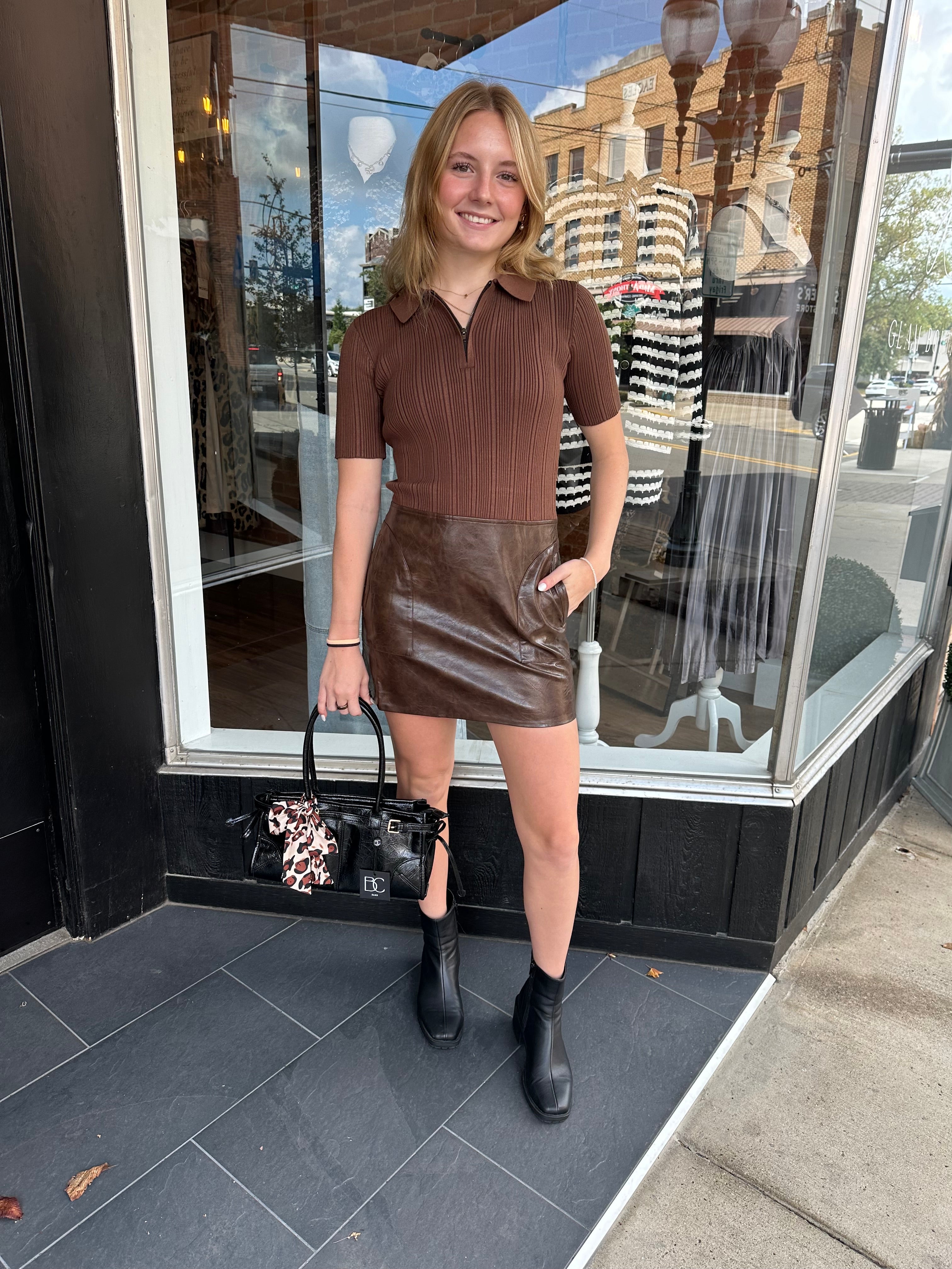 Kiko Mixed Media Dress