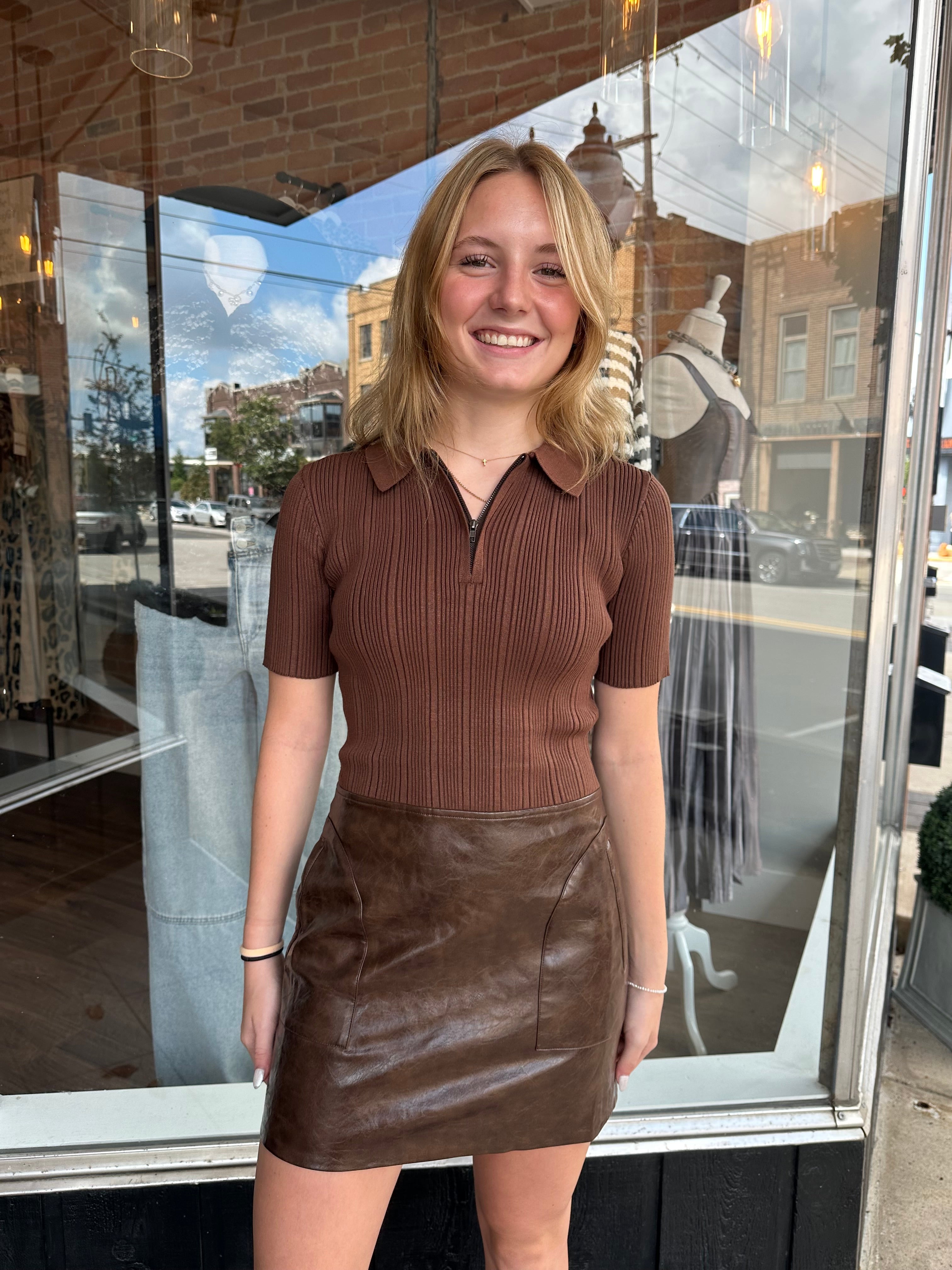 Kiko Mixed Media Dress